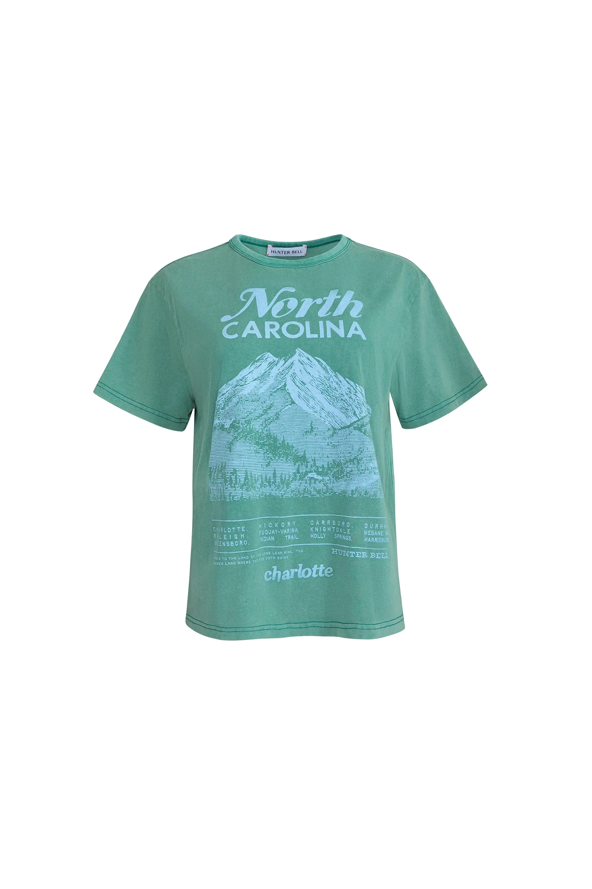 North Carolina Tee sold by Hunter Bell NYC product image thumbnail 5