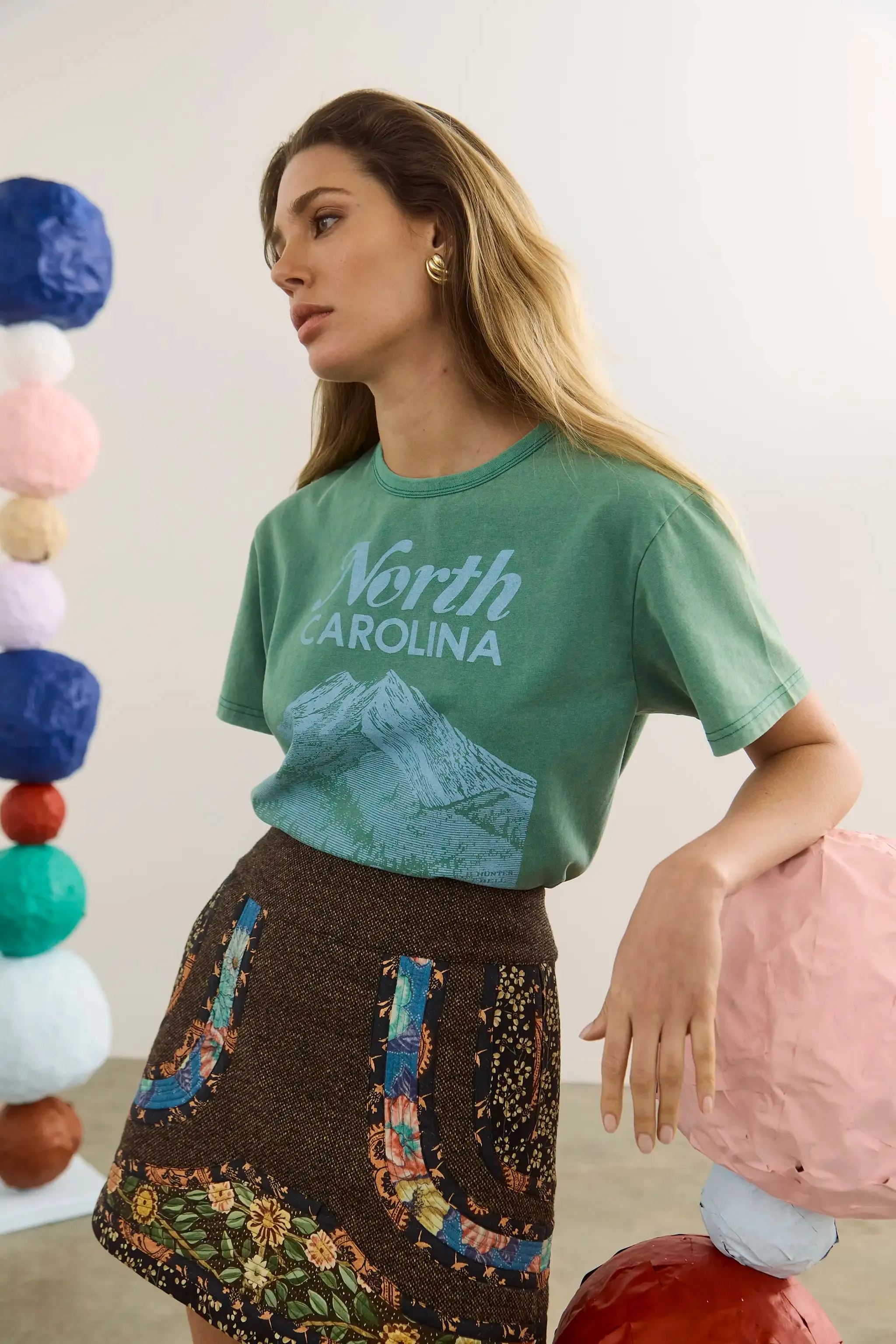 North Carolina Tee sold by Hunter Bell NYC product image thumbnail 3