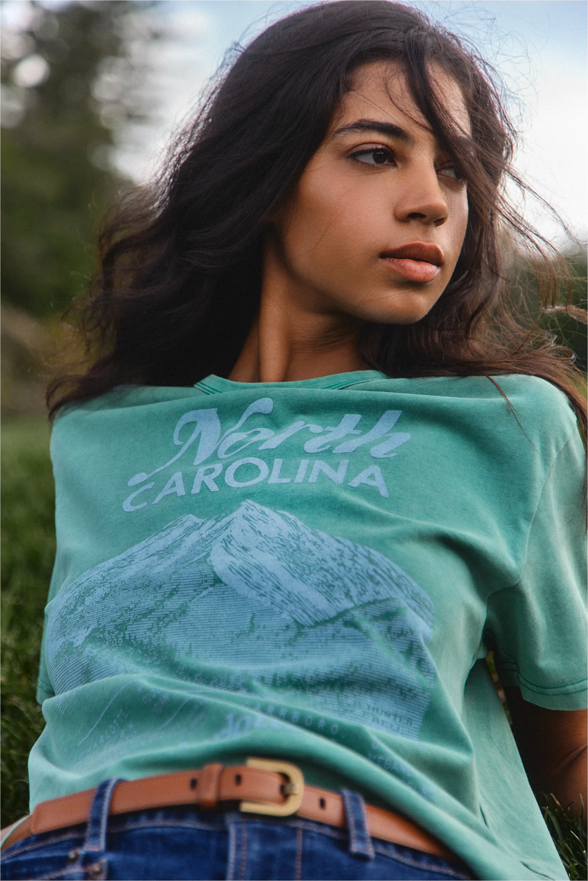 North Carolina Tee sold by Hunter Bell NYC product image thumbnail 2