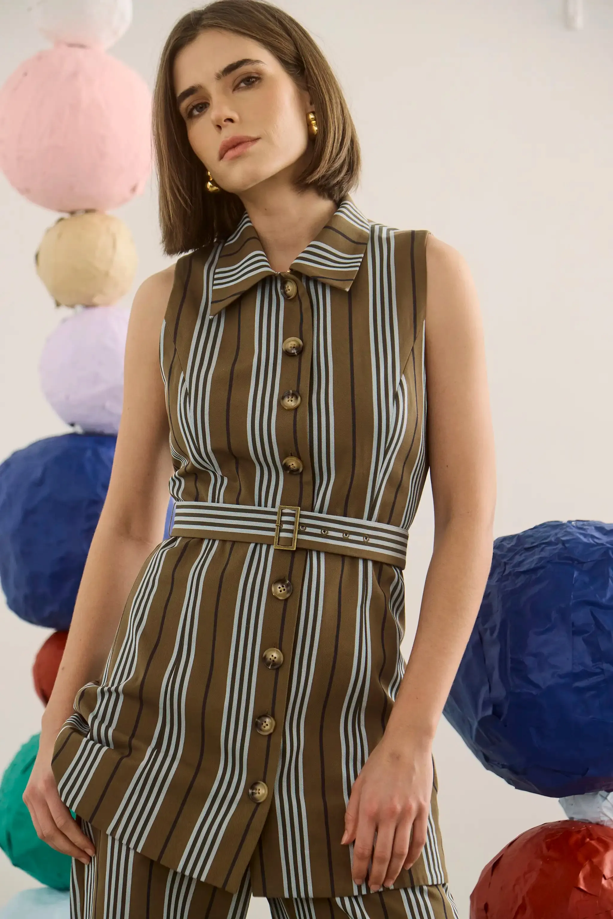 Wesley Tunic sold by Hunter Bell NYC product image thumbnail 2