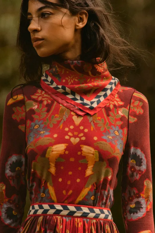 Scarf made by Hunter Bell NYC