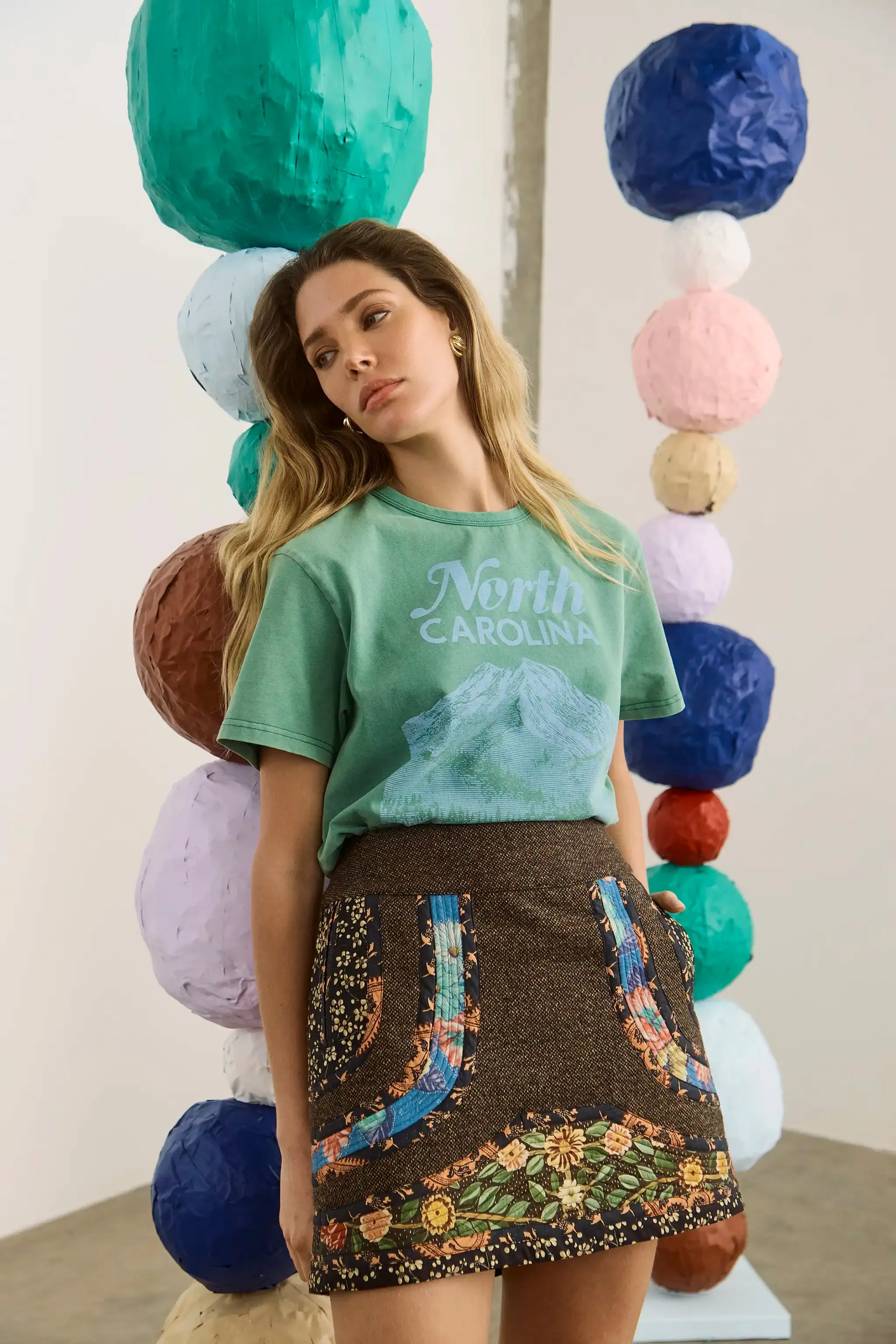 Schulte Skirt sold by Hunter Bell NYC product image thumbnail 3