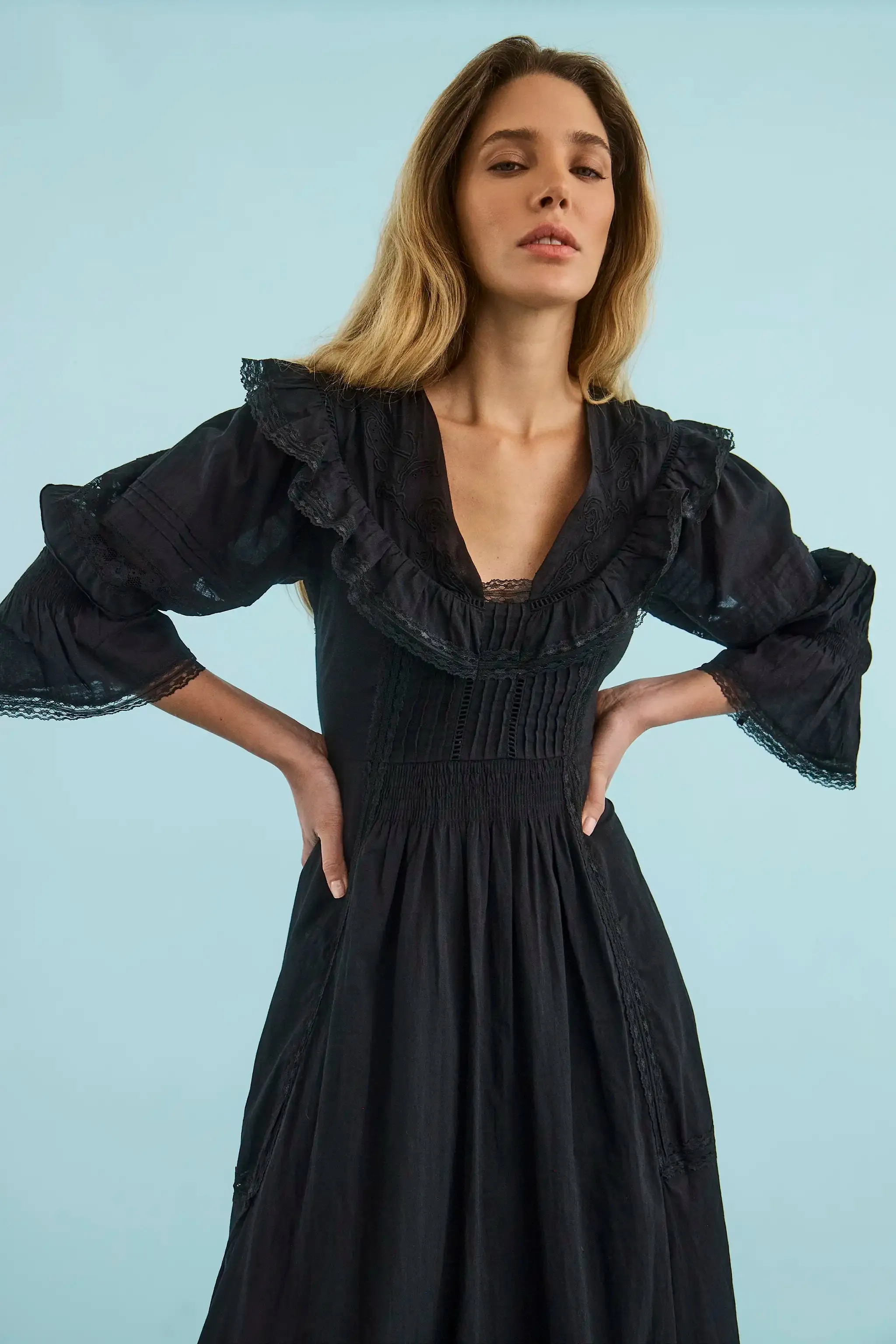 Selena Dress sold by Hunter Bell NYC product image thumbnail 5