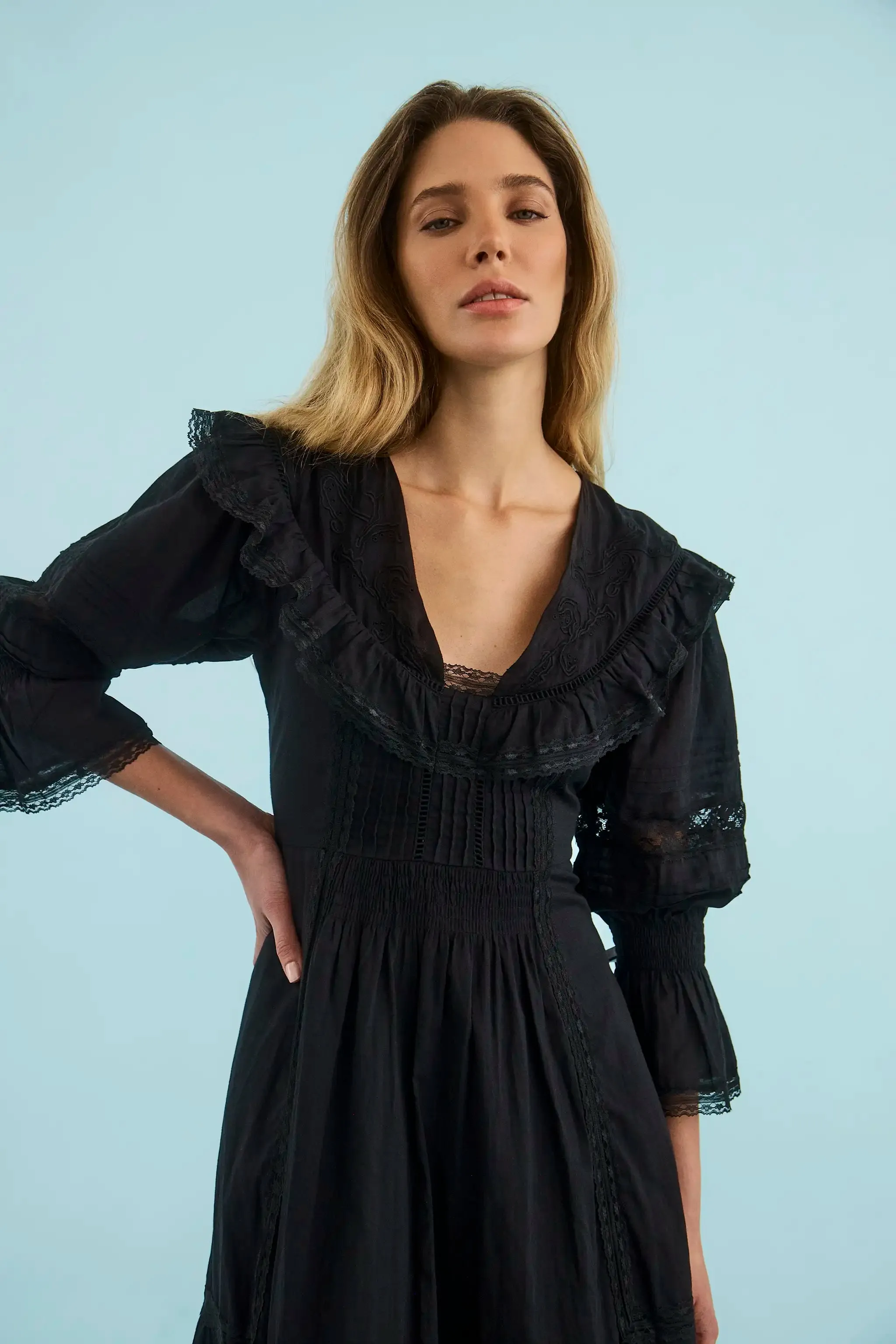 Selena Dress sold by Hunter Bell NYC product image thumbnail 4