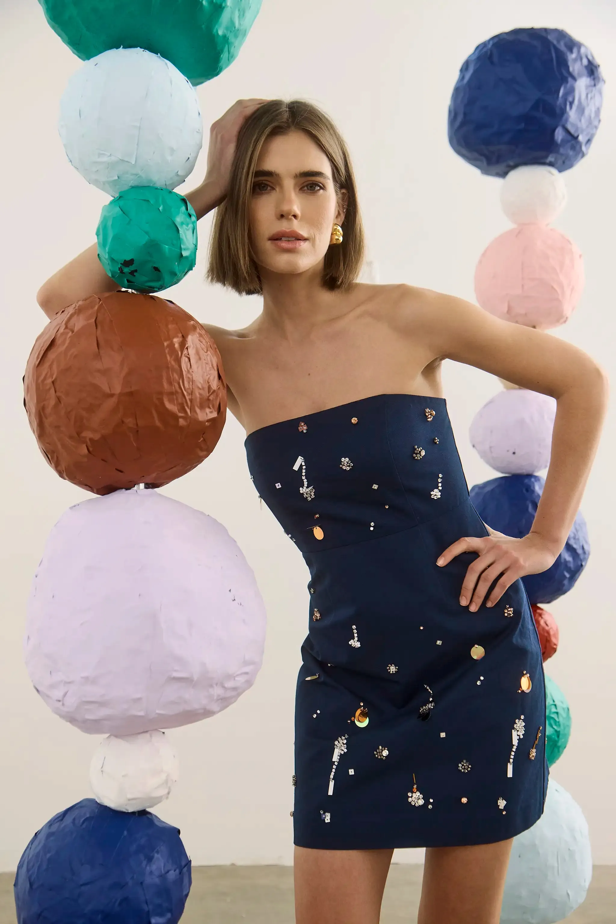 Tori Dress sold by Hunter Bell NYC product image thumbnail 3