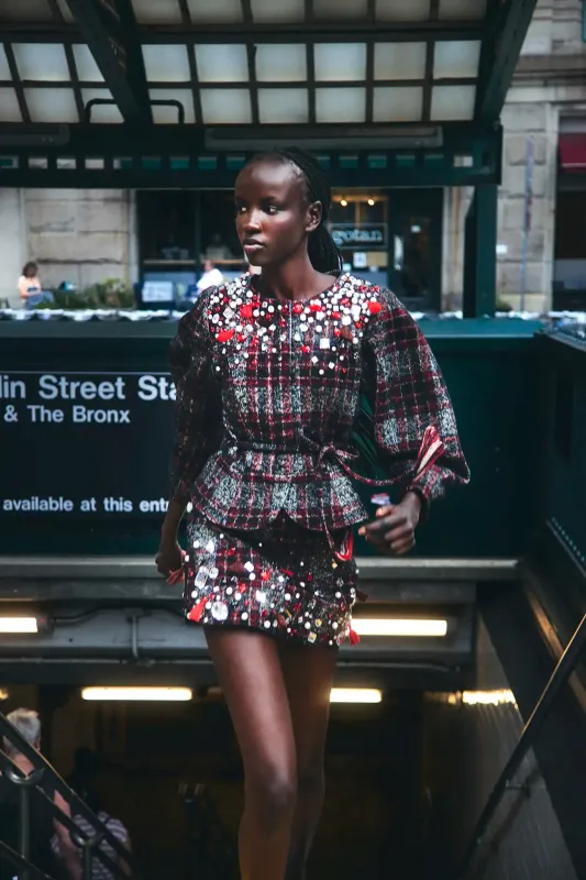 Britt Mini Skirt made by Hunter Bell NYC
