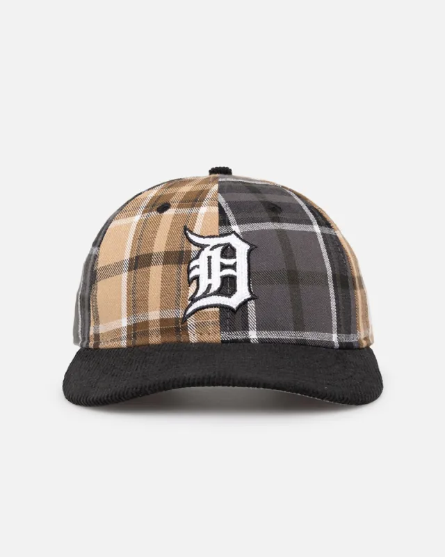 New Era Detroit Tigers 'Multi Panel Plaid' 9FIFTY High Crown Strapback Plaid sold by Culture Kings
