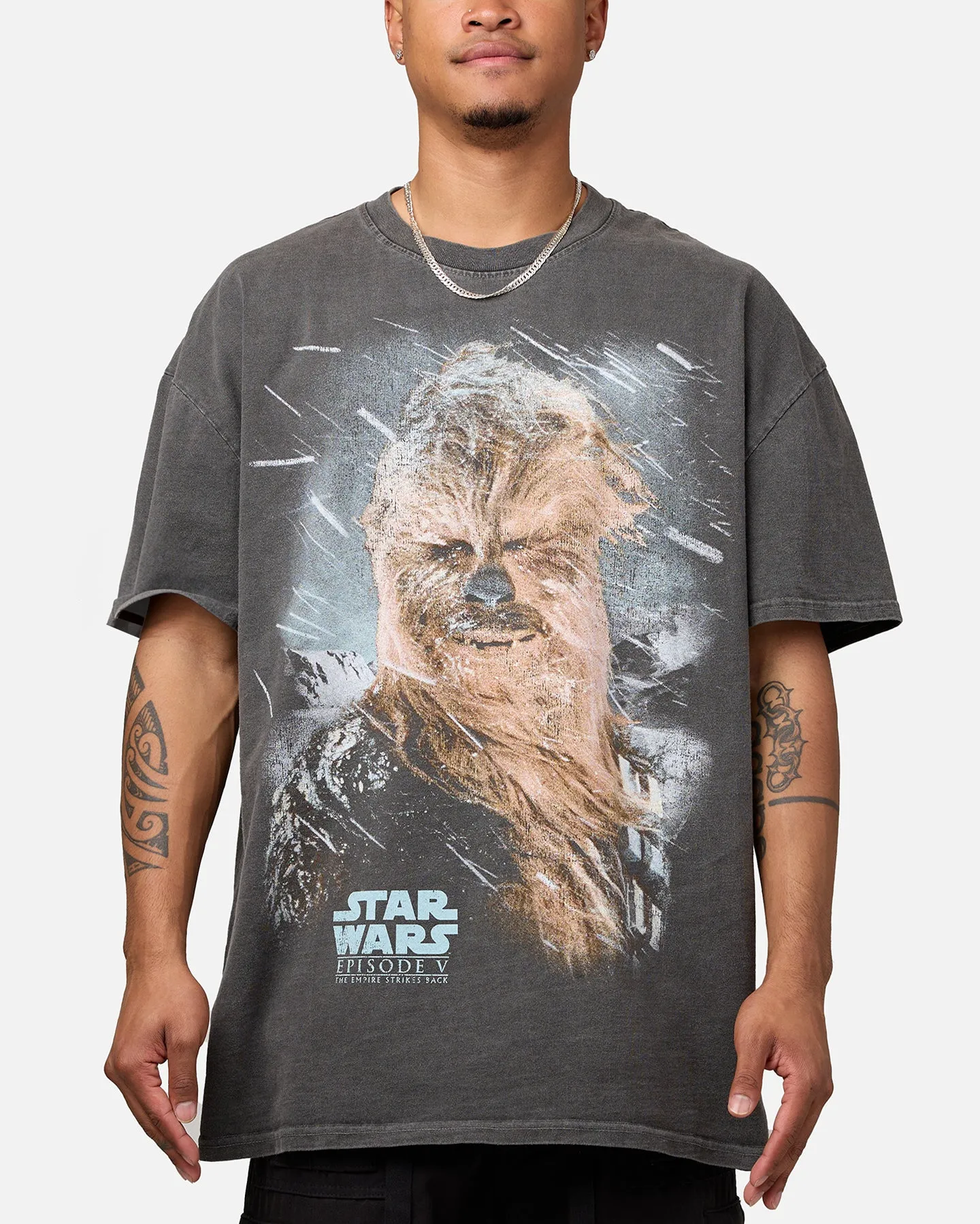 Star Wars Episode V '80 Heavyweight Vintage T-Shirt Black Wash sold by Culture Kings