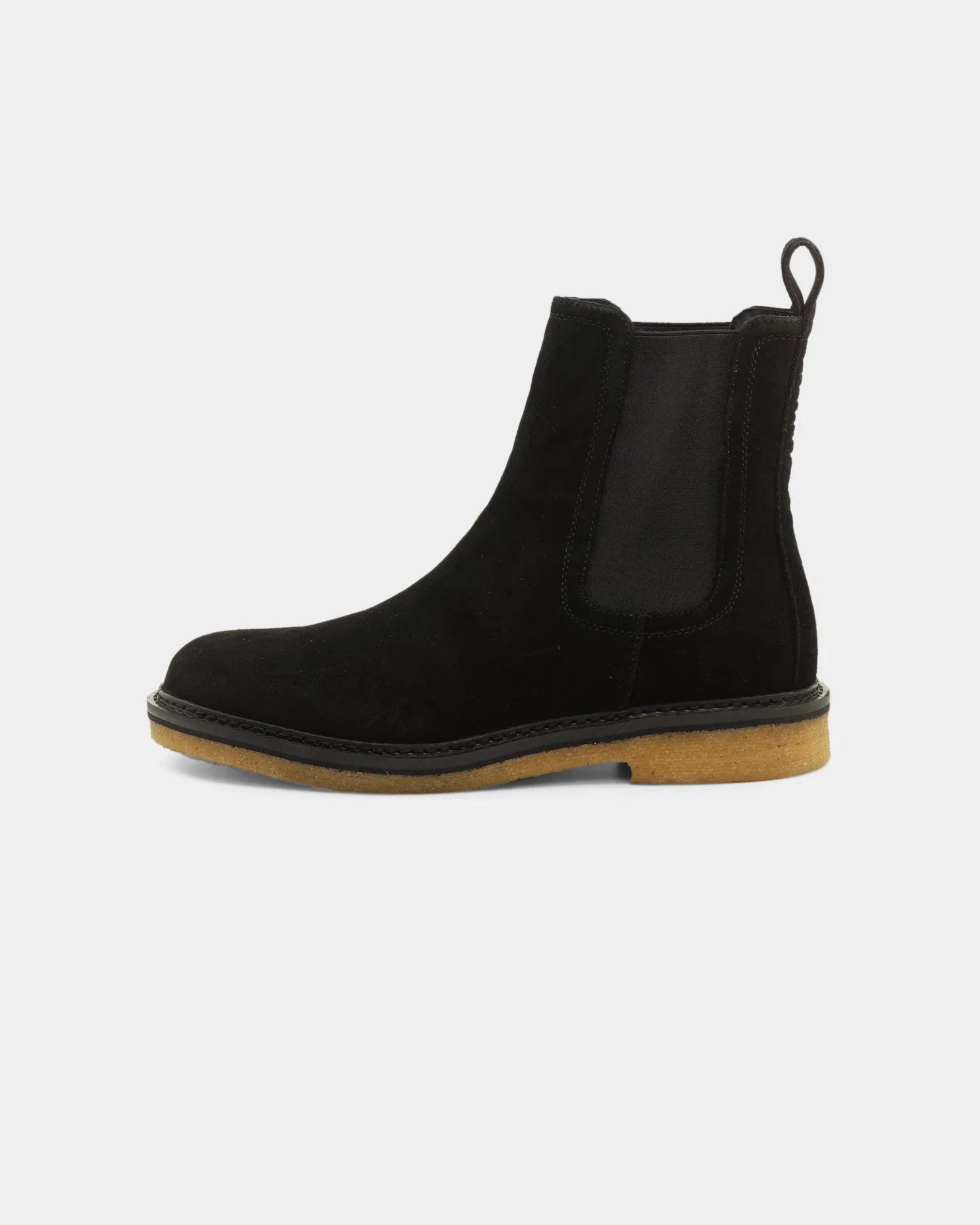 Saint Morta Crepe Chelsea Boot Black/Gum sold by Culture Kings
