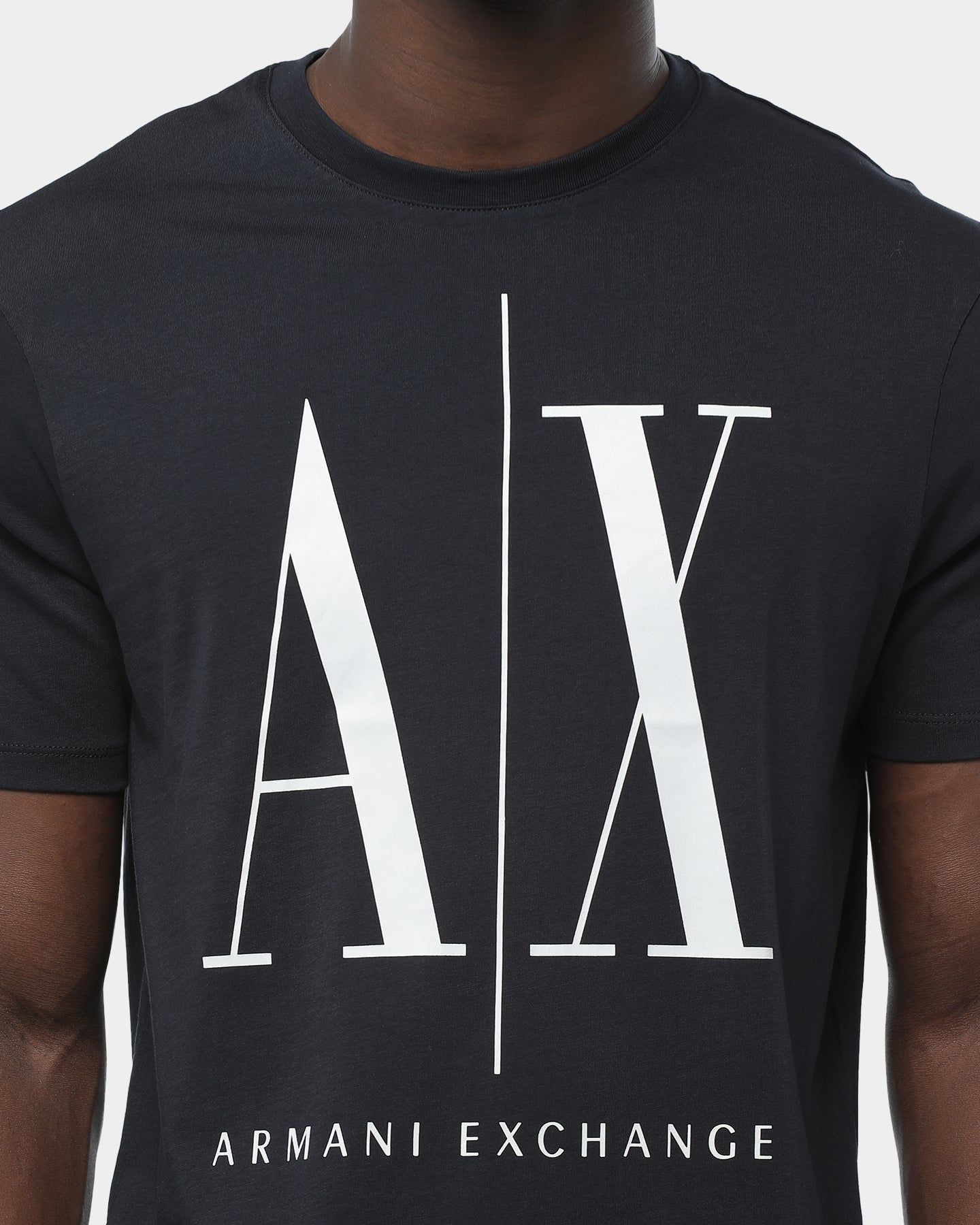 Armani Exchange Logo T-Shirt Navy sold by Culture Kings product image thumbnail 5