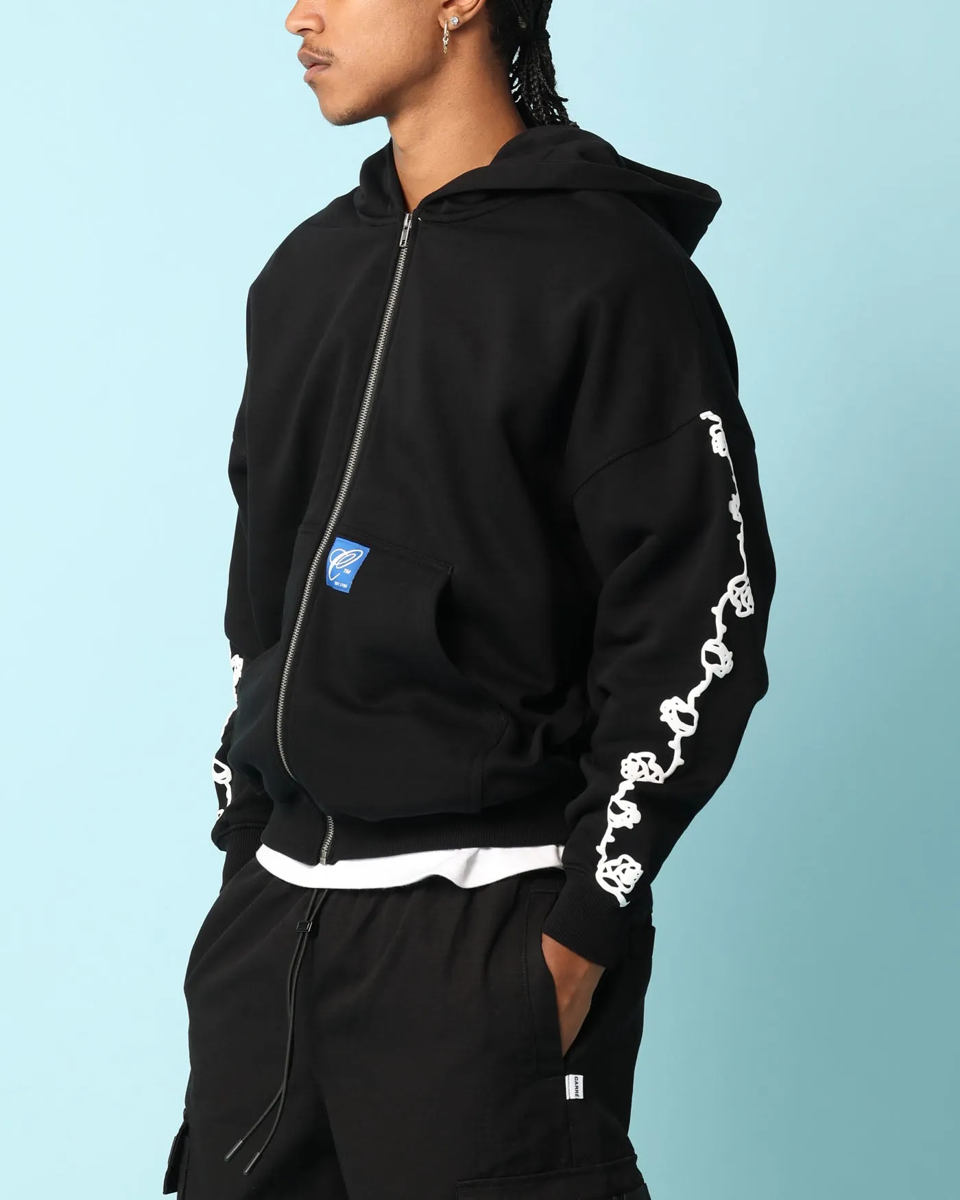 Carré Rosebowl Zip Up Hoodie Black sold by Culture Kings product image thumbnail 5
