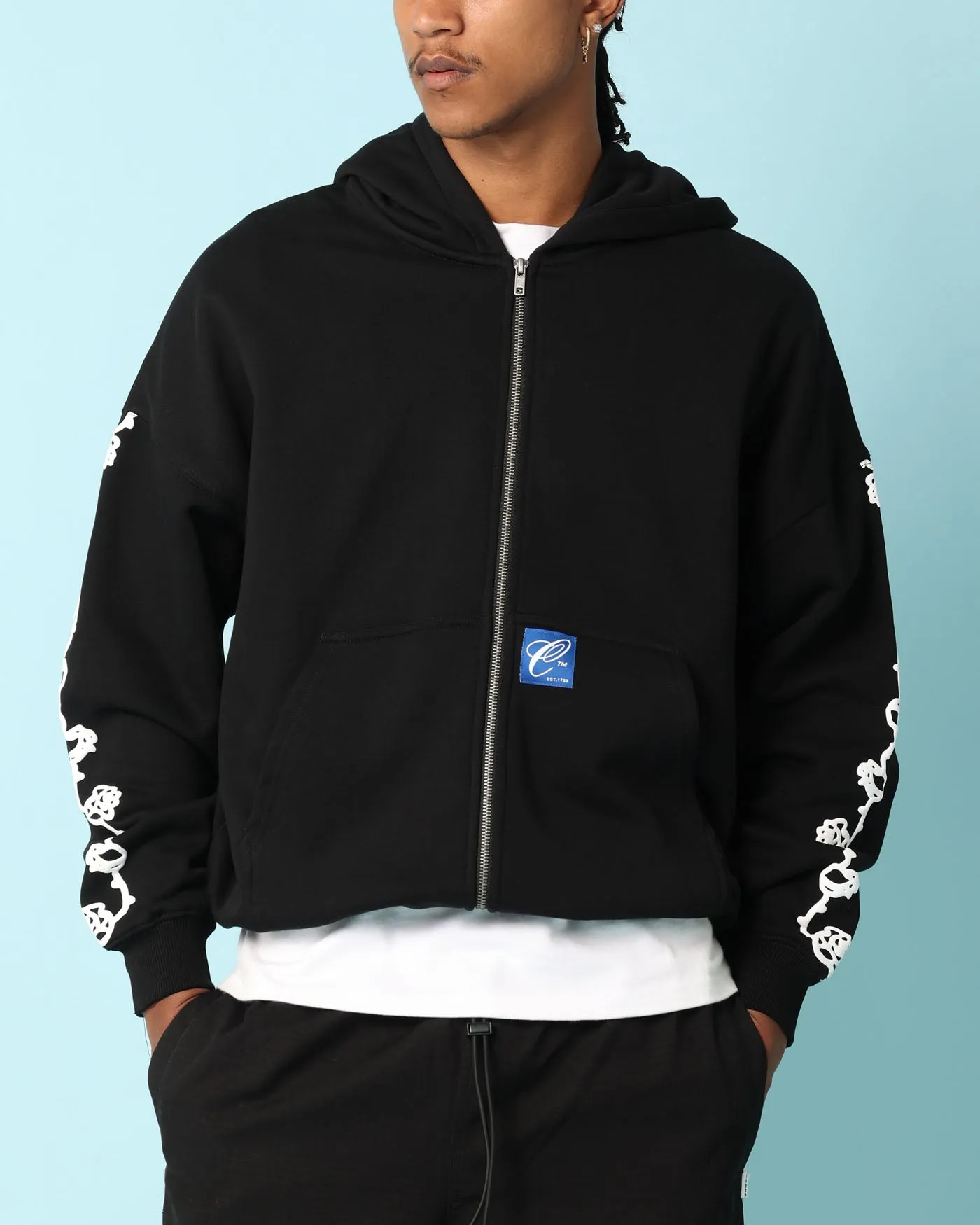 Carré Rosebowl Zip Up Hoodie Black sold by Culture Kings product image thumbnail 2
