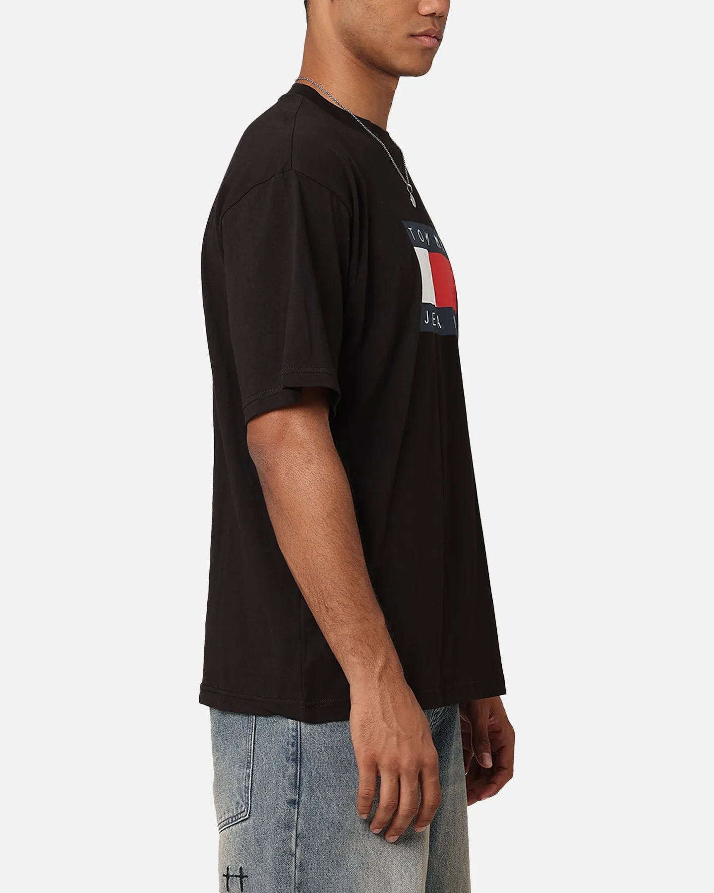 Tommy Jeans TJM Skate Flag T-Shirt Black sold by Culture Kings product image thumbnail 4