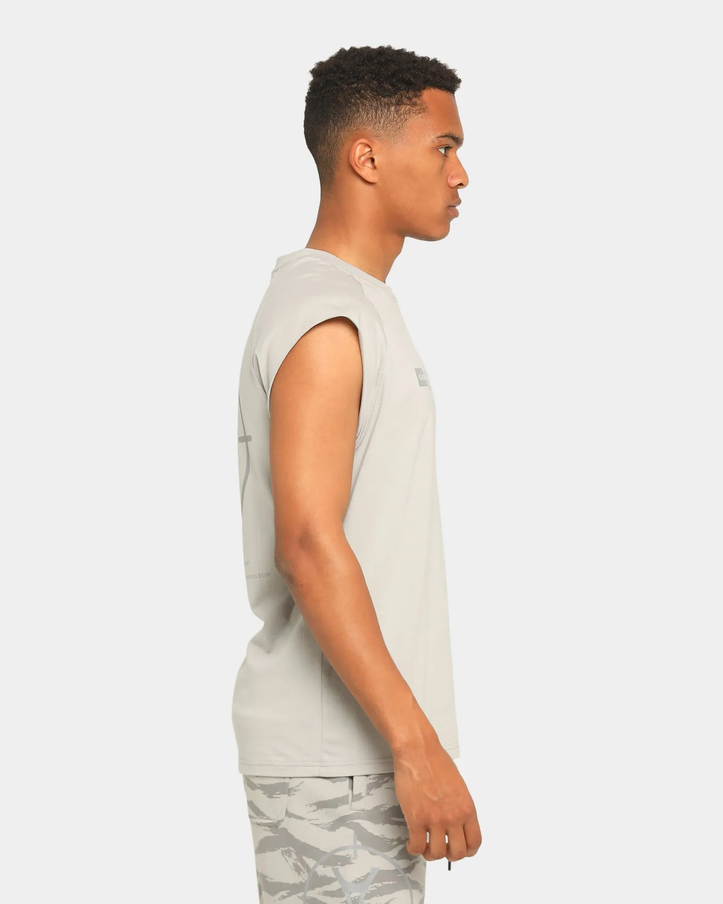 Carré Reticule Muscle T-Shirt Grey sold by Culture Kings product image thumbnail 5
