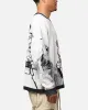 Hypland X Street Fighter Ryu Cropped Sweater White/Black sold by Culture Kings