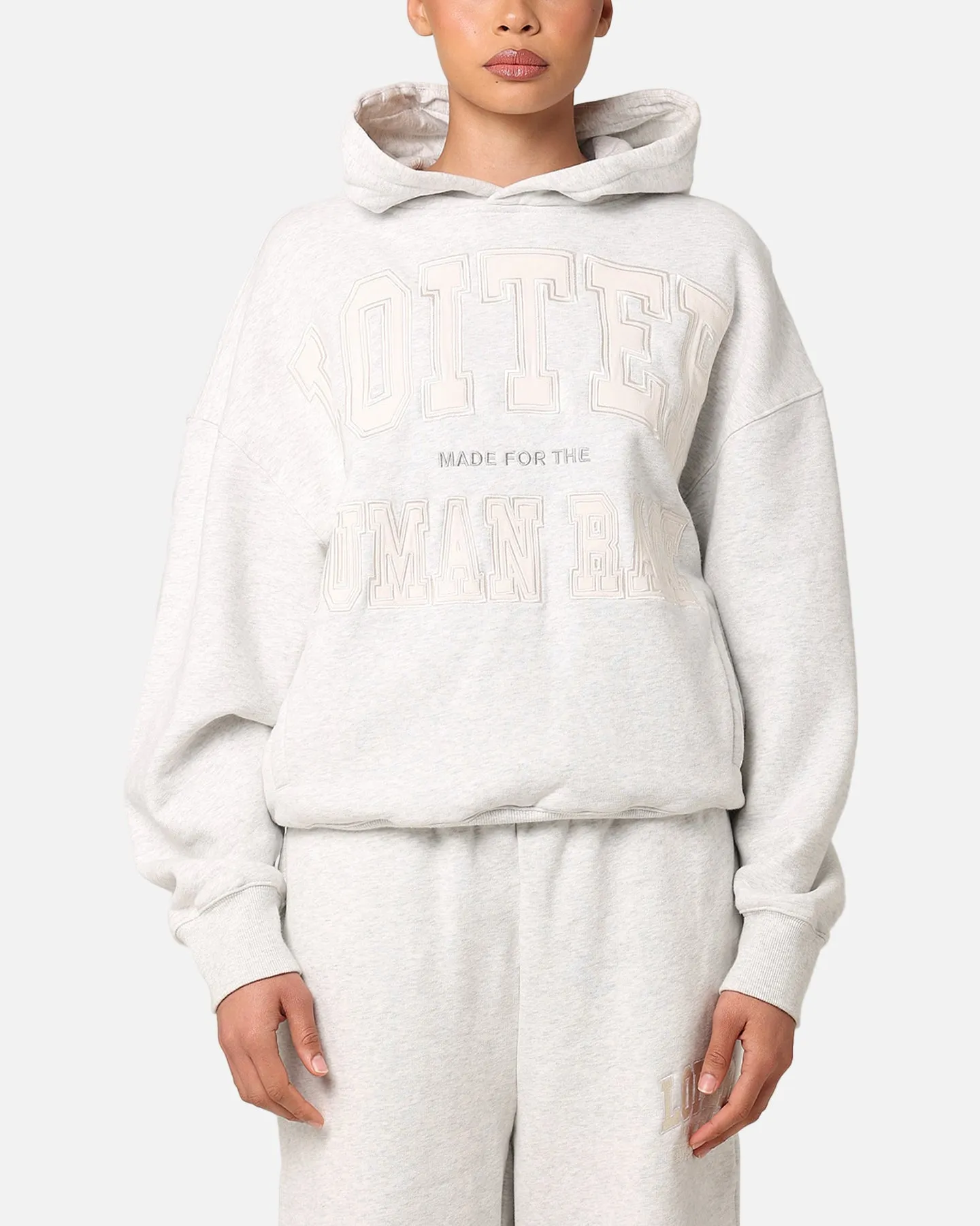 Loiter College Dropout Hoodie Light Marle sold by Culture Kings
