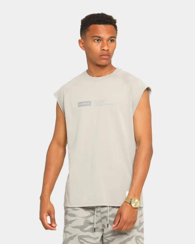 Carré Reticule Muscle T-Shirt Grey sold by Culture Kings