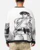 Hypland X Street Fighter Ryu Cropped Sweater White/Black sold by Culture Kings