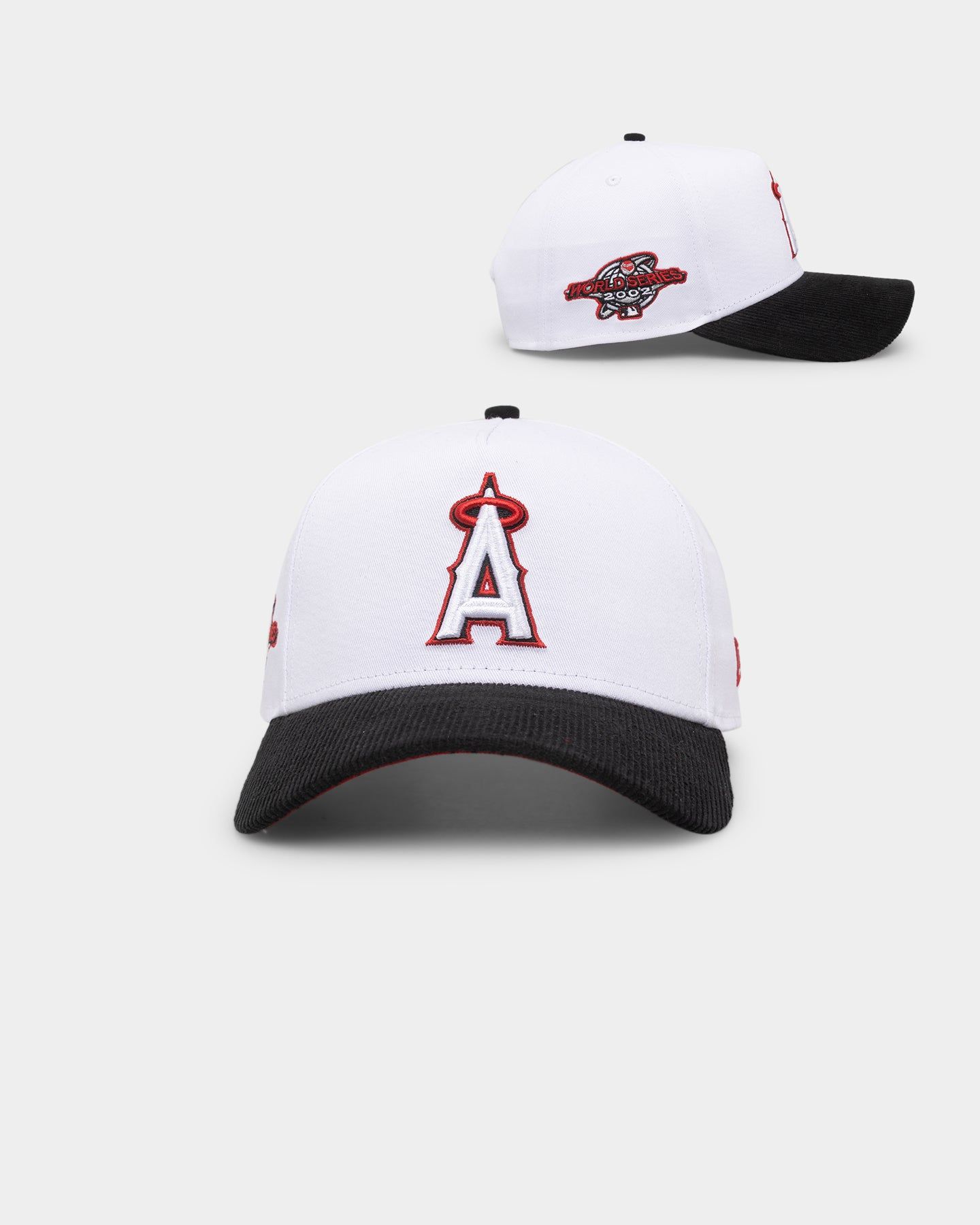 New Era Los Angeles Angels 'Fire Red' 9FORTY A-Frame Snapback White/Black sold by Culture Kings
