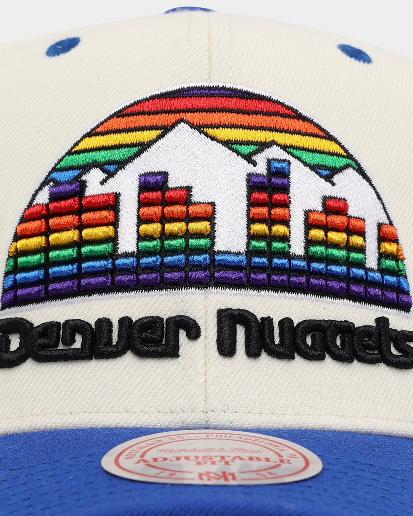 Mitchell & Ness Denver Nuggets Go Team Go OG Snapback Vintage Cream sold by Culture Kings product image thumbnail 5