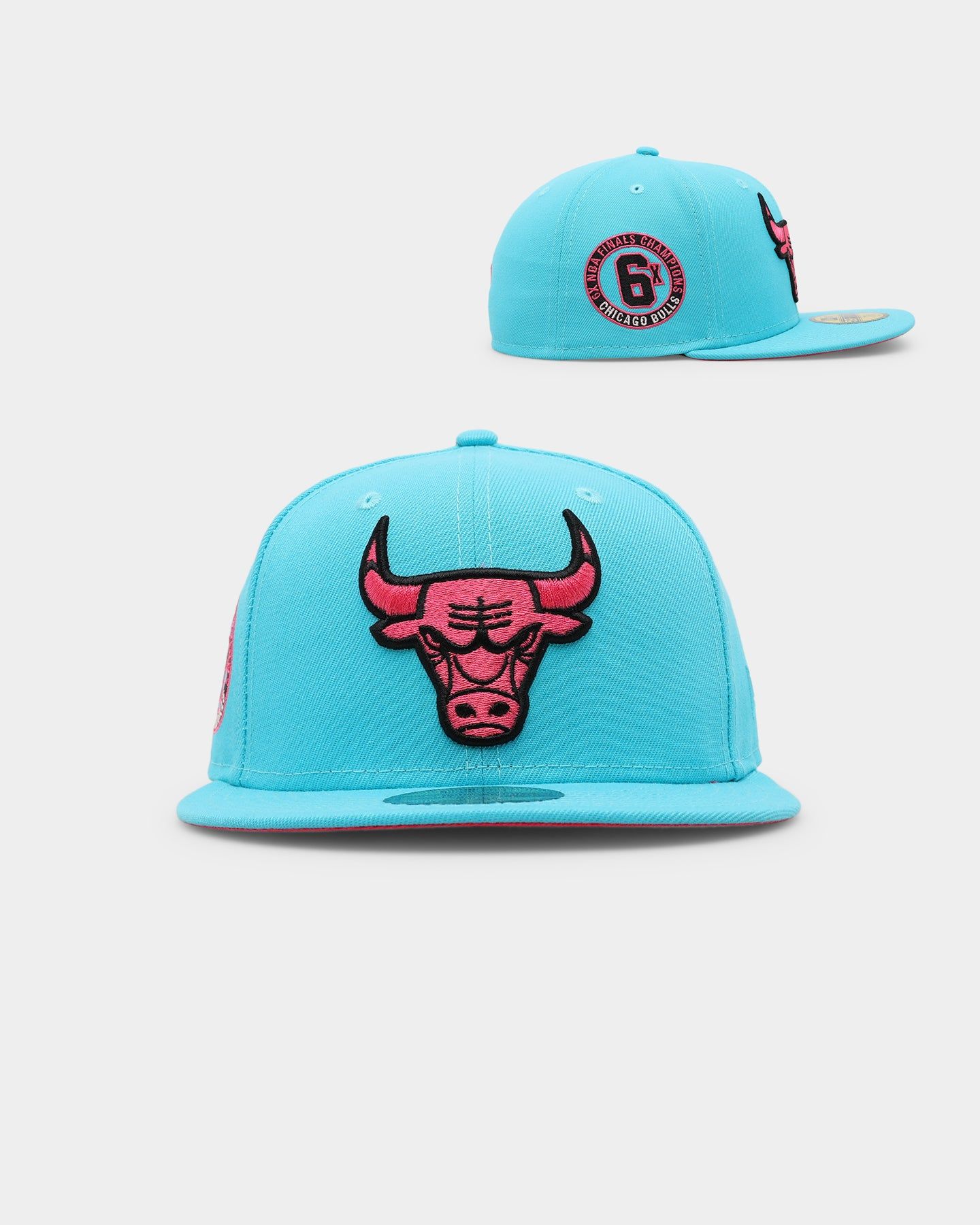 New Era Chicago Bulls 'Neon Vice' 595FIFTY Fitted Neon Blue sold by Culture Kings