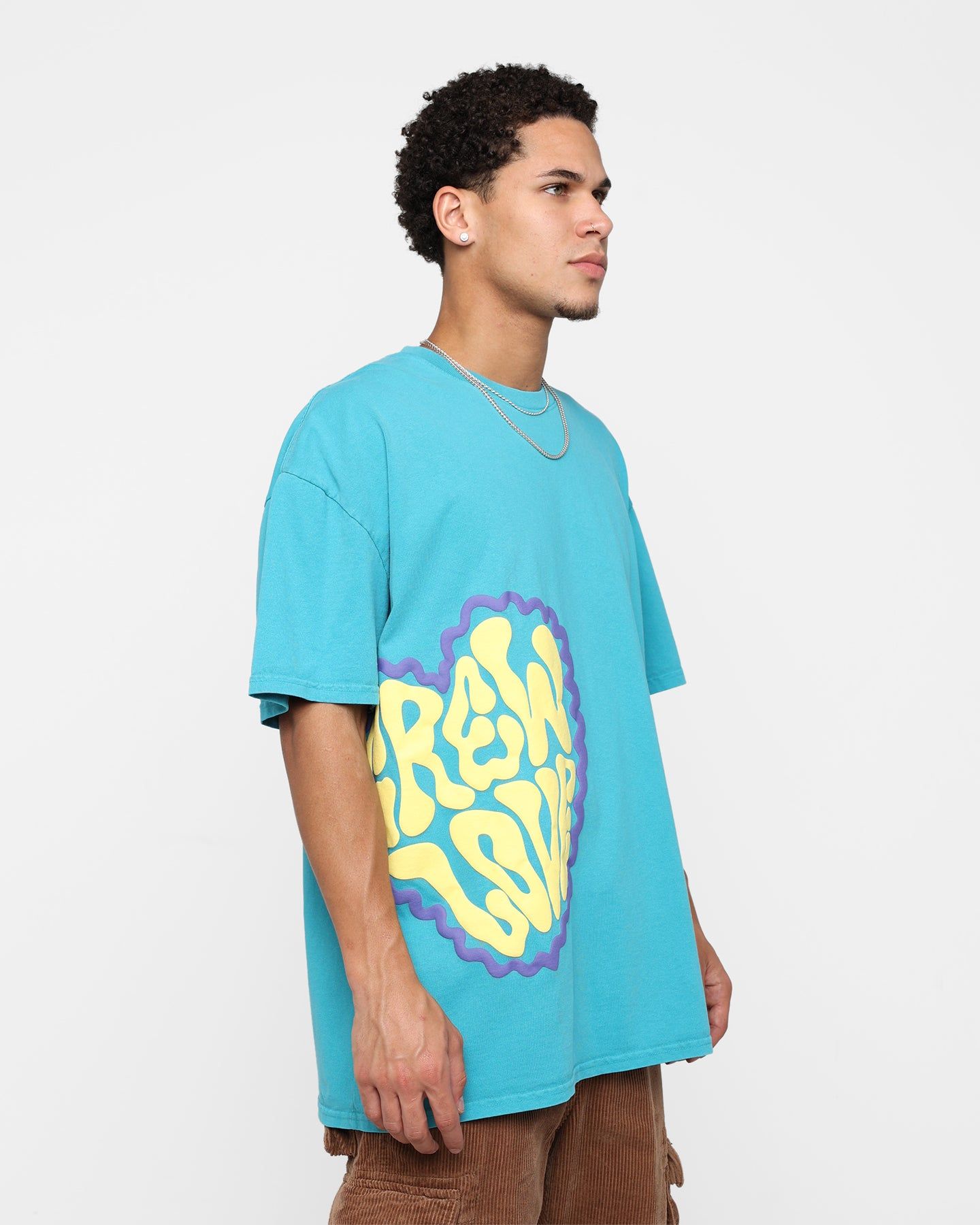 Goat Crew Crew Love T-Shirt Aqua sold by Culture Kings product image thumbnail 5