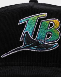 New Era Tampa Bay Rays 'Throwback Corduroy' Golfer Snapback Black sold by Culture Kings