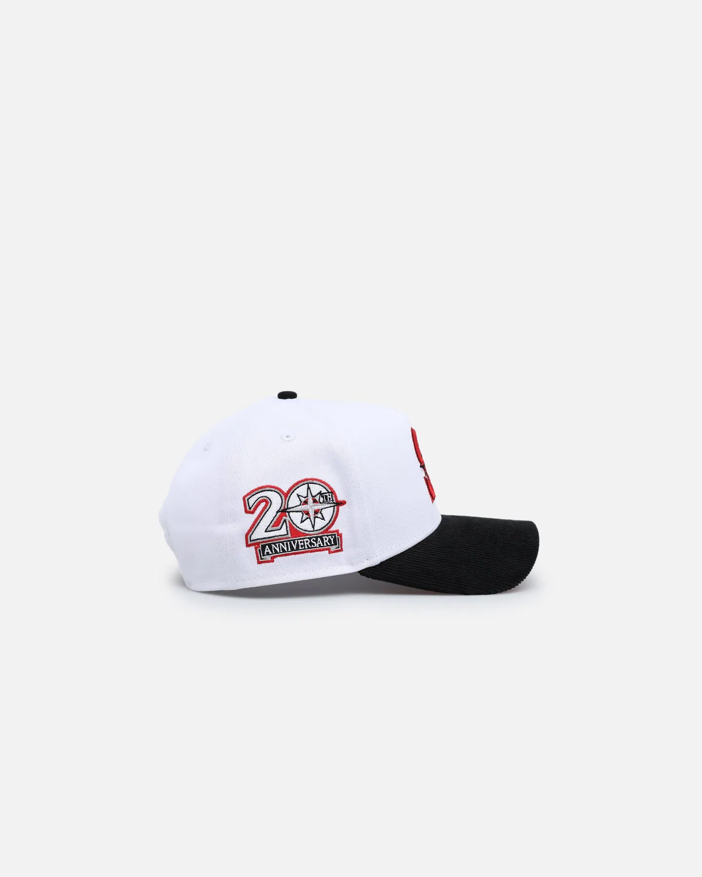New Era Seattle Mariners 'Fire Red' 9FORTY A-Frame Snapback White/Black sold by Culture Kings product image thumbnail 3