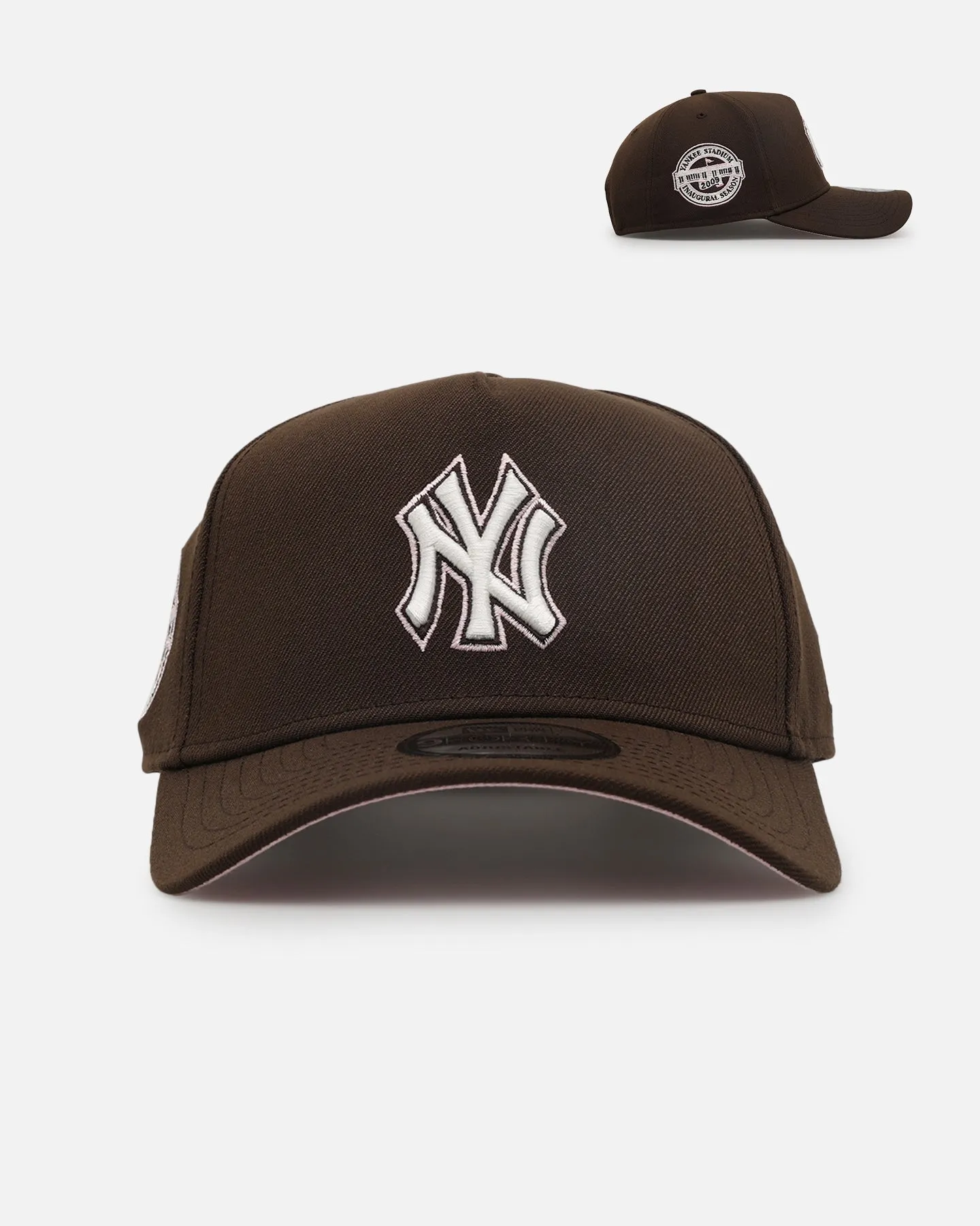 New Era New York Yankees 'Neapolitan 2.0' 9FORTY A-Frame Snapback Brown sold by Culture Kings