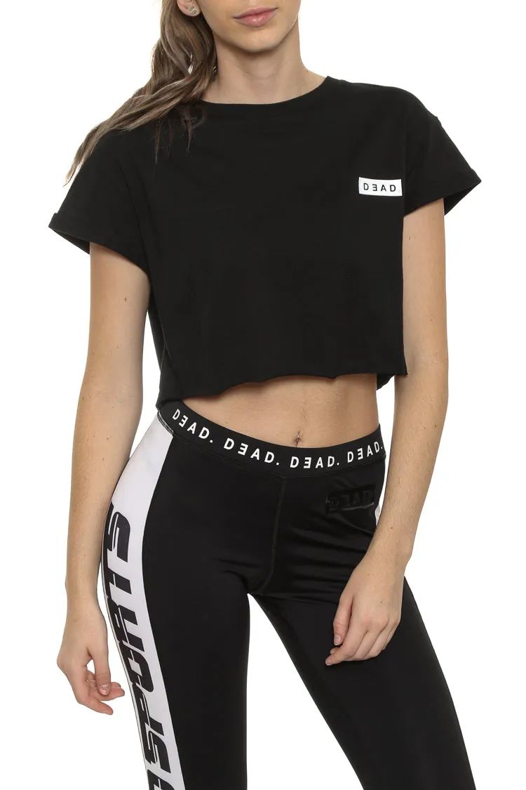 Dead Crop Box Logo Tee Black sold by Culture Kings