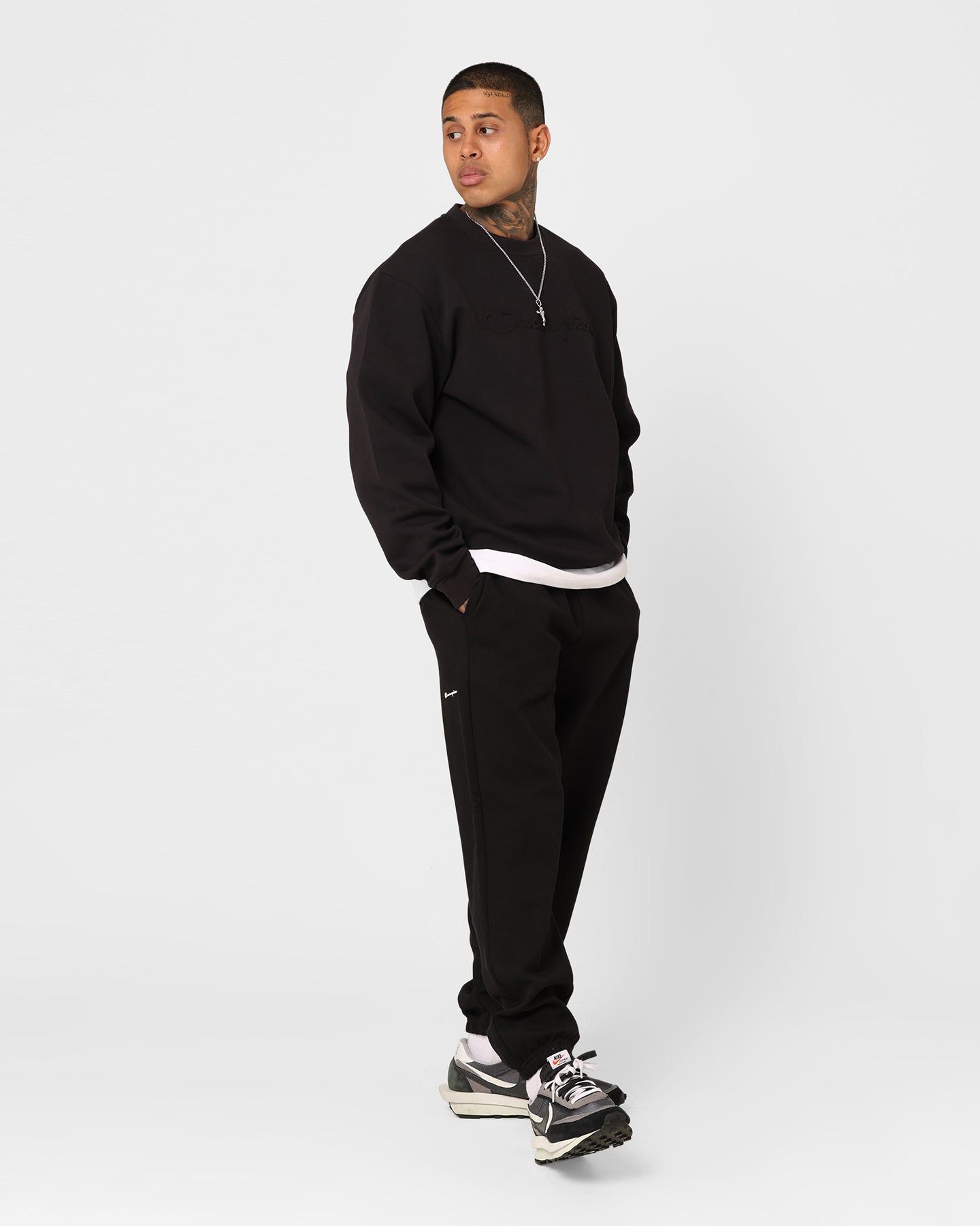 Champion Rochester Tech Crewneck Black sold by Culture Kings product image thumbnail 2