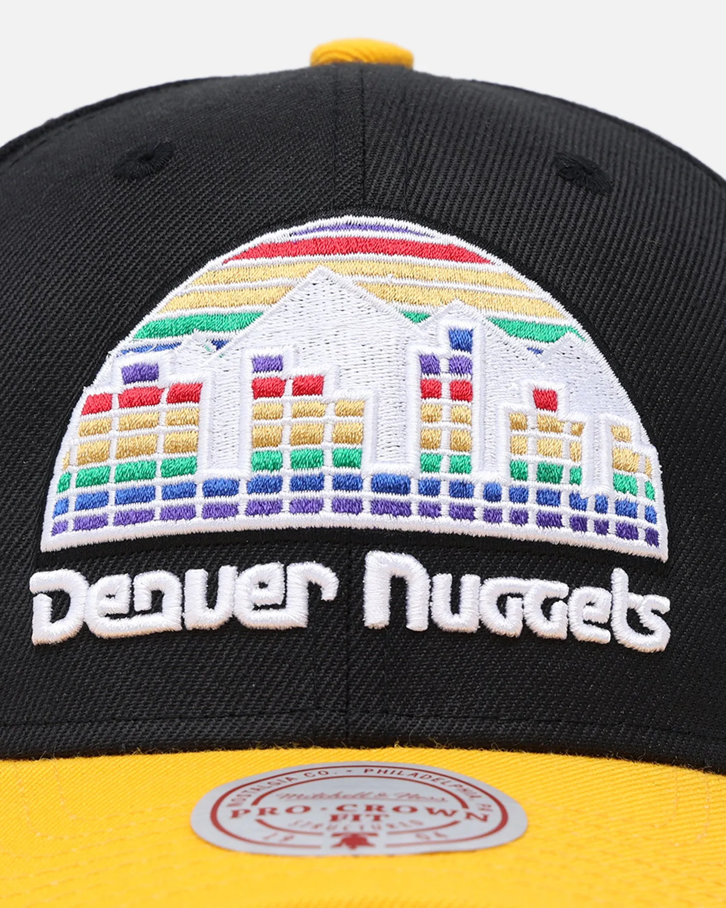 Mitchell & Ness Denver Nuggets "Enter The Dragon" Pro Crown Snapback Black/Ochre sold by Culture Kings product image thumbnail 5
