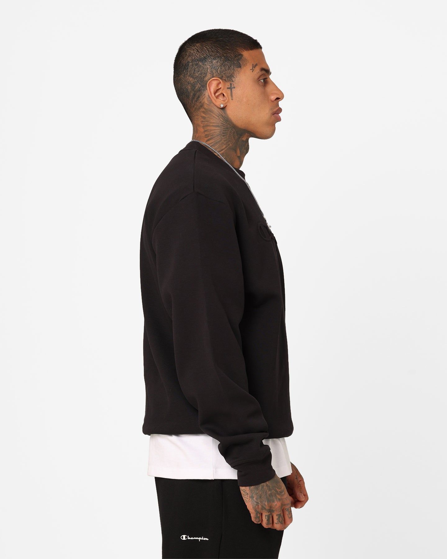 Champion Rochester Tech Crewneck Black sold by Culture Kings product image thumbnail 5