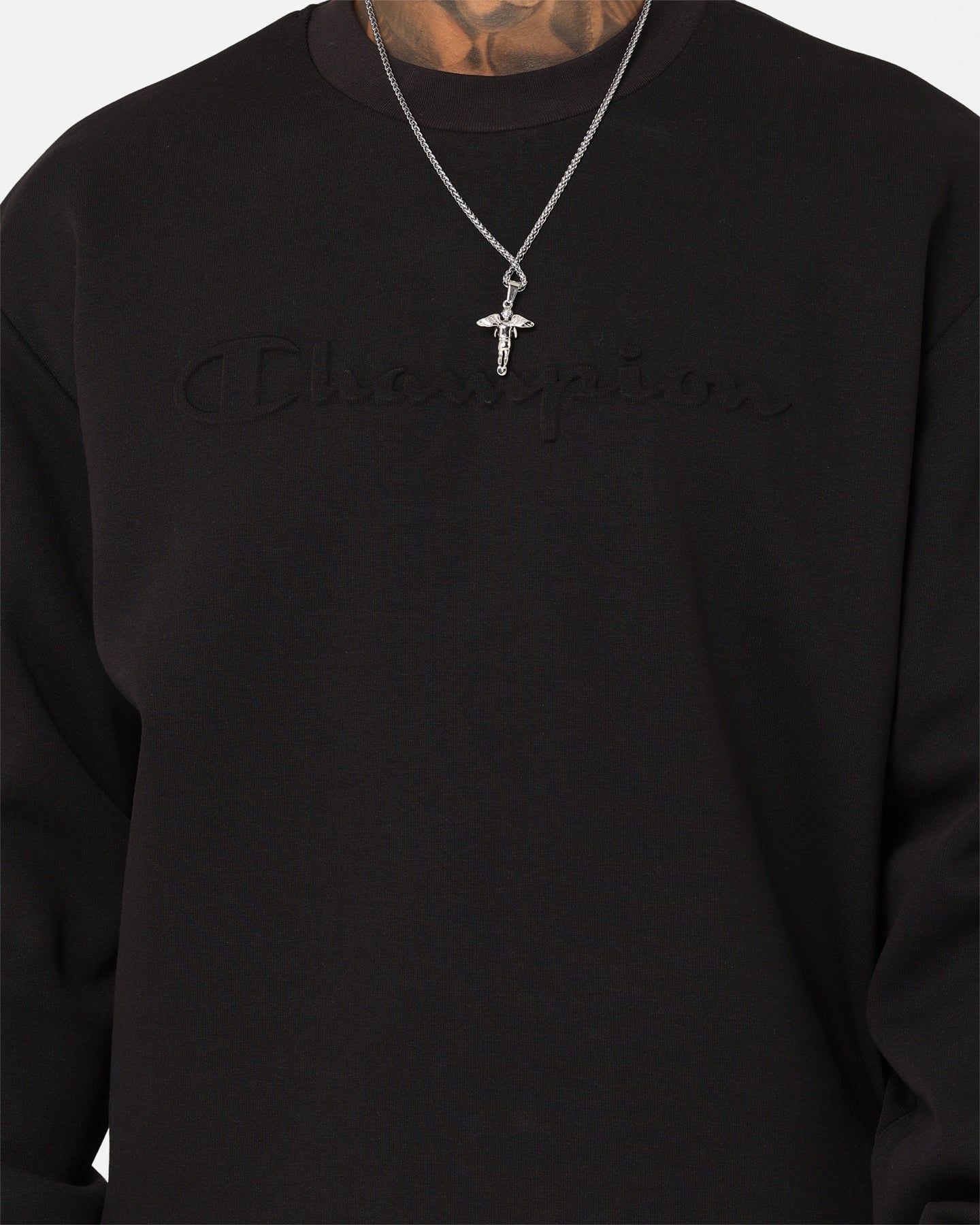 Champion Rochester Tech Crewneck Black sold by Culture Kings product image thumbnail 3