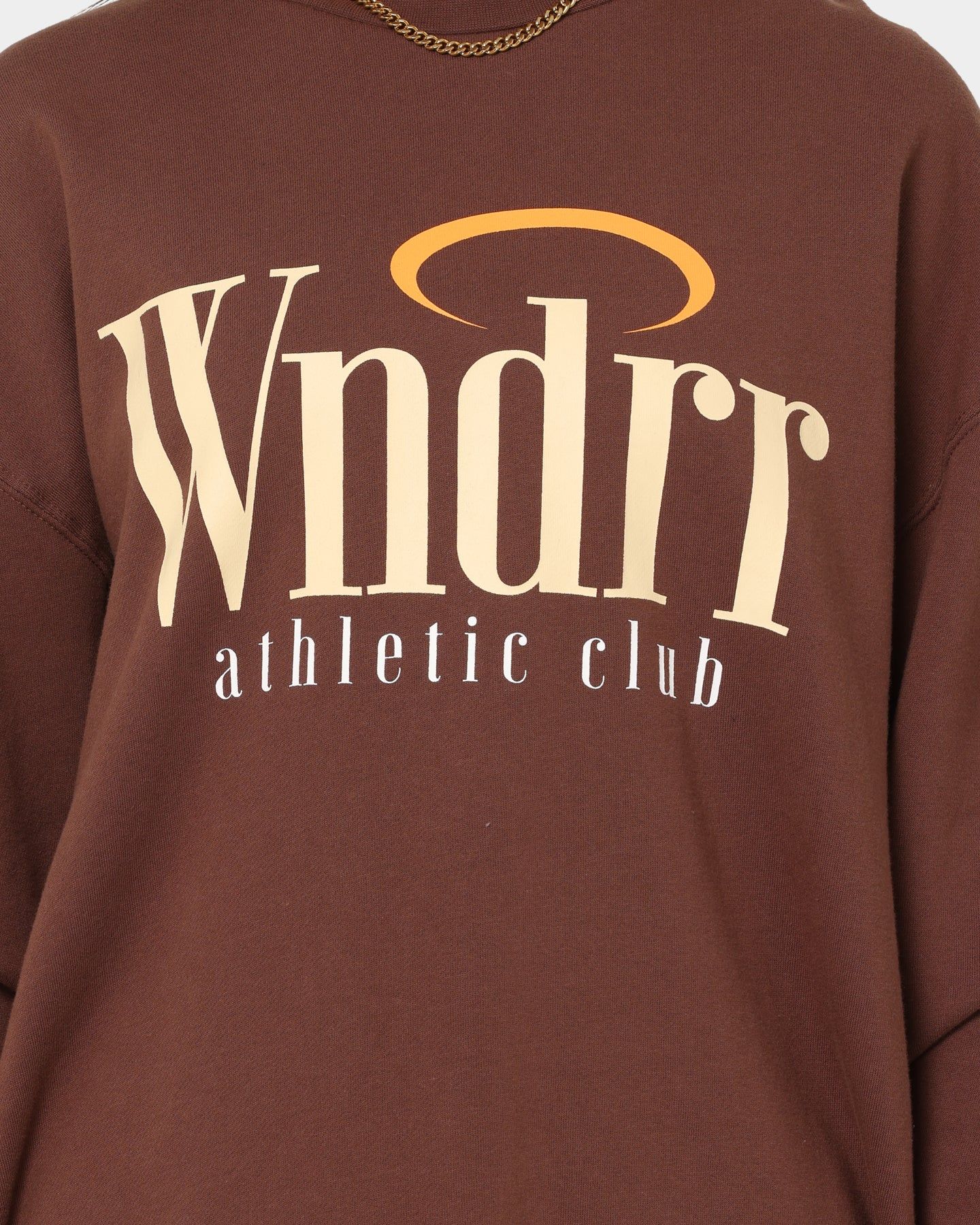 WNDRR Halo Crewneck Brown sold by Culture Kings product image thumbnail 3