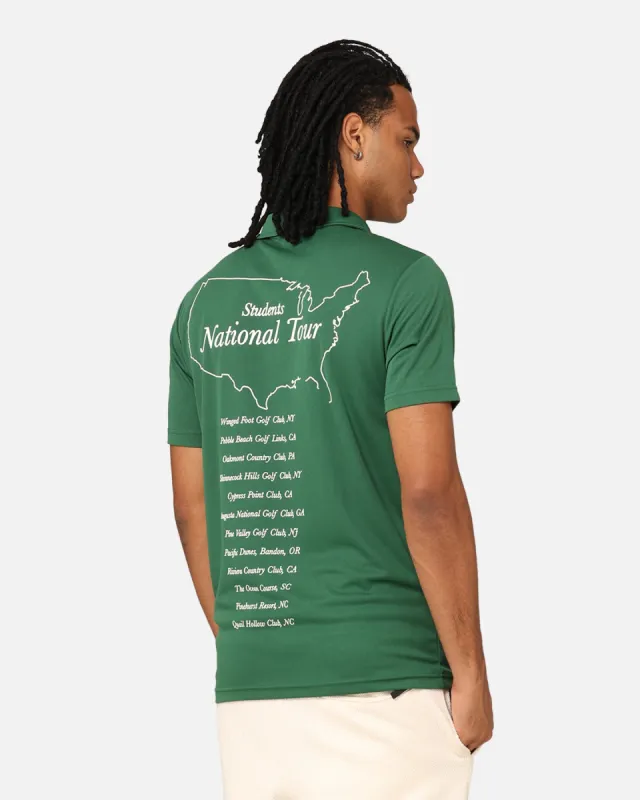 Students Golf The Tour Polo Shirt Green sold by Culture Kings
