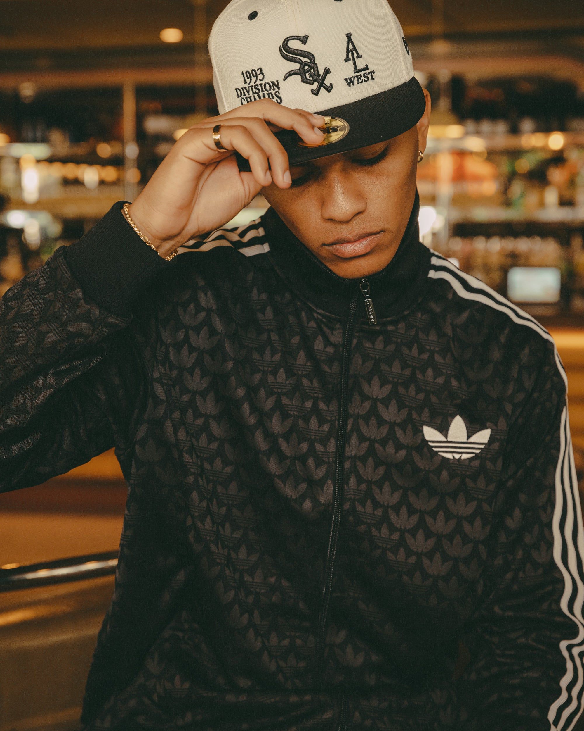 Adidas Adicolour Polyester Track Top Jacket Black sold by Culture Kings