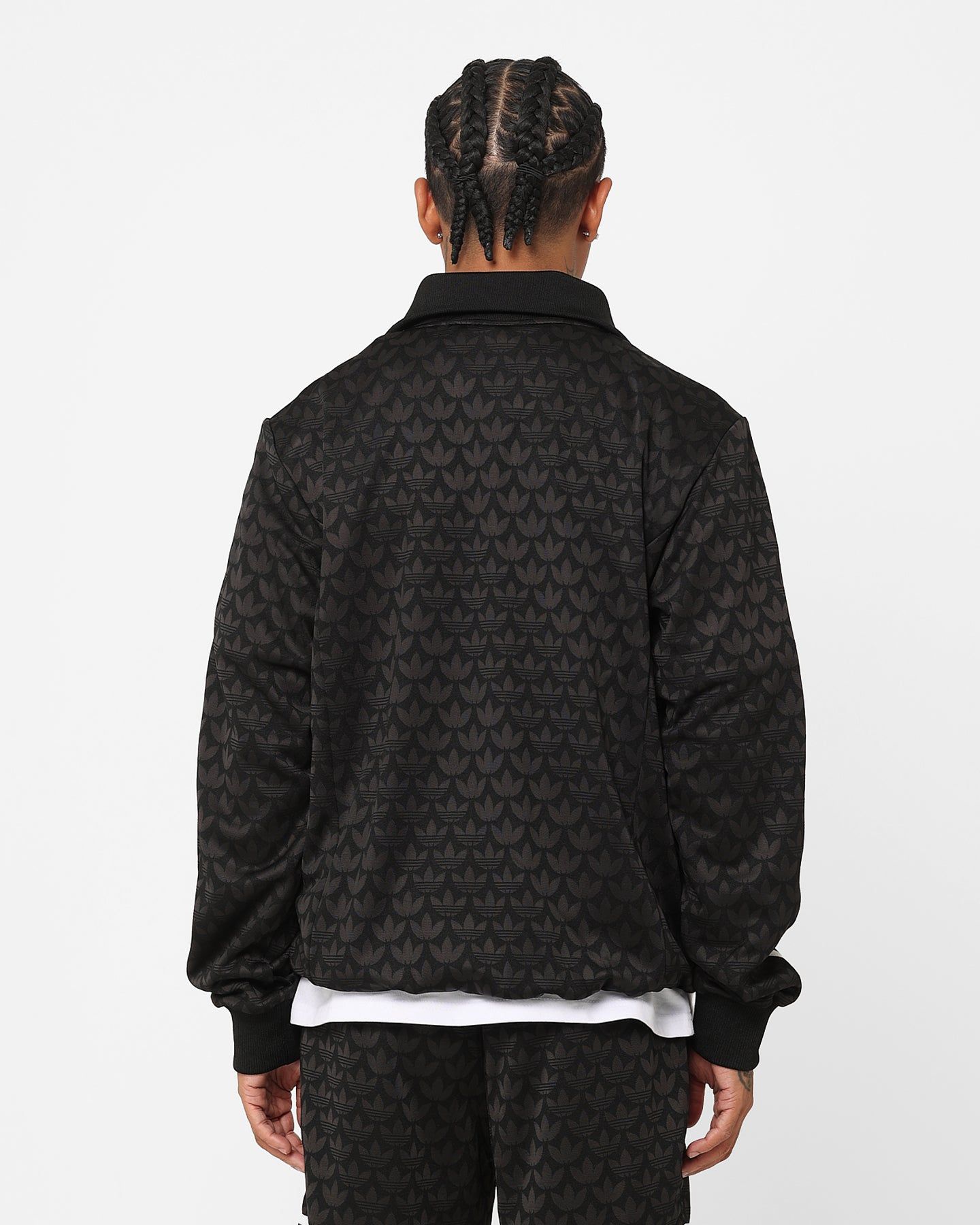 Adidas Adicolour Polyester Track Top Jacket Black sold by Culture Kings product image thumbnail 6