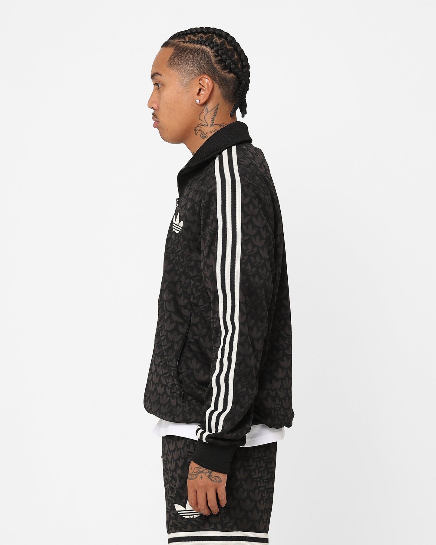 Adidas Adicolour Polyester Track Top Jacket Black sold by Culture Kings product image thumbnail 8
