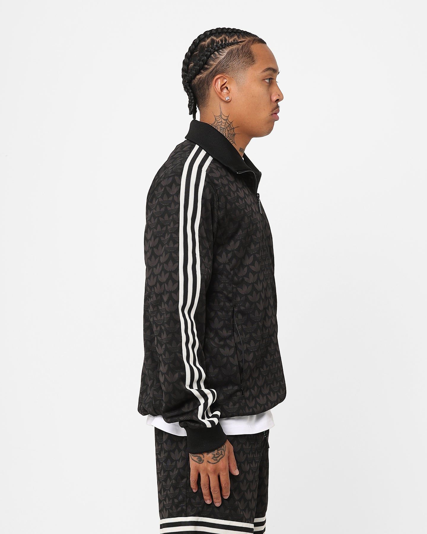 Adidas Adicolour Polyester Track Top Jacket Black sold by Culture Kings product image thumbnail 7