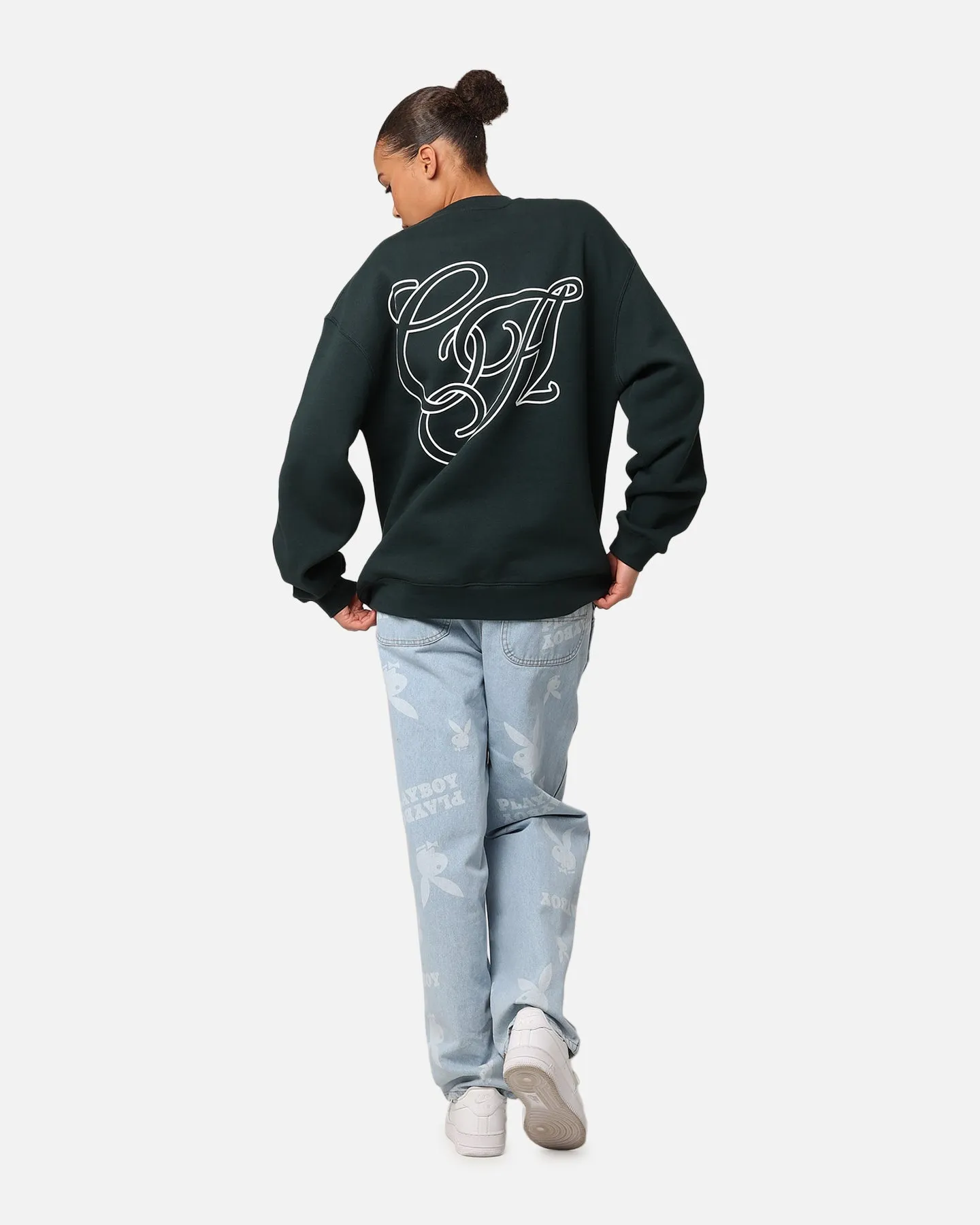 Carre C.A Monogram Crewneck Pine Green sold by Culture Kings product image thumbnail 3