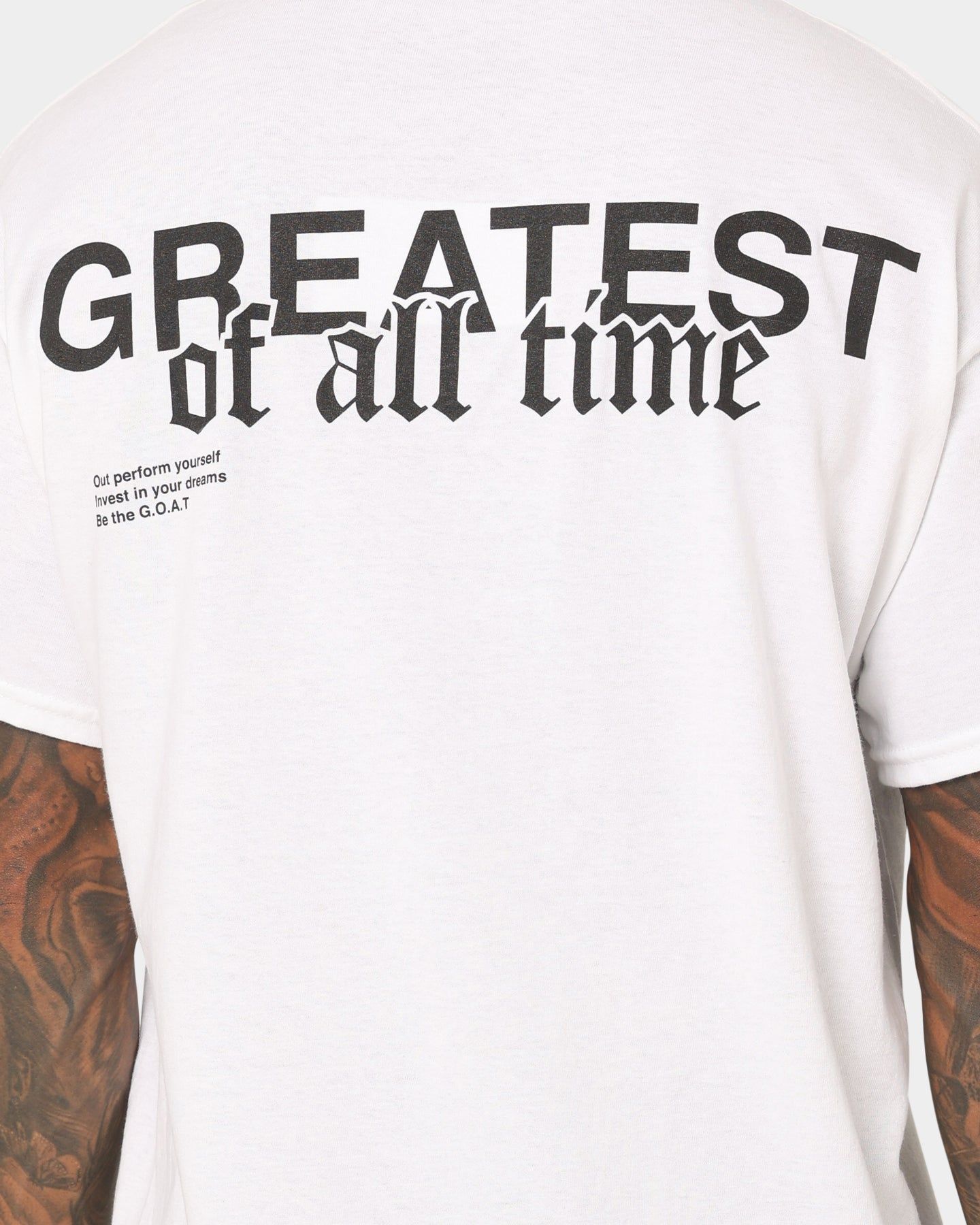 Goat Crew G.O.A.T T-Shirt White sold by Culture Kings product image thumbnail 5