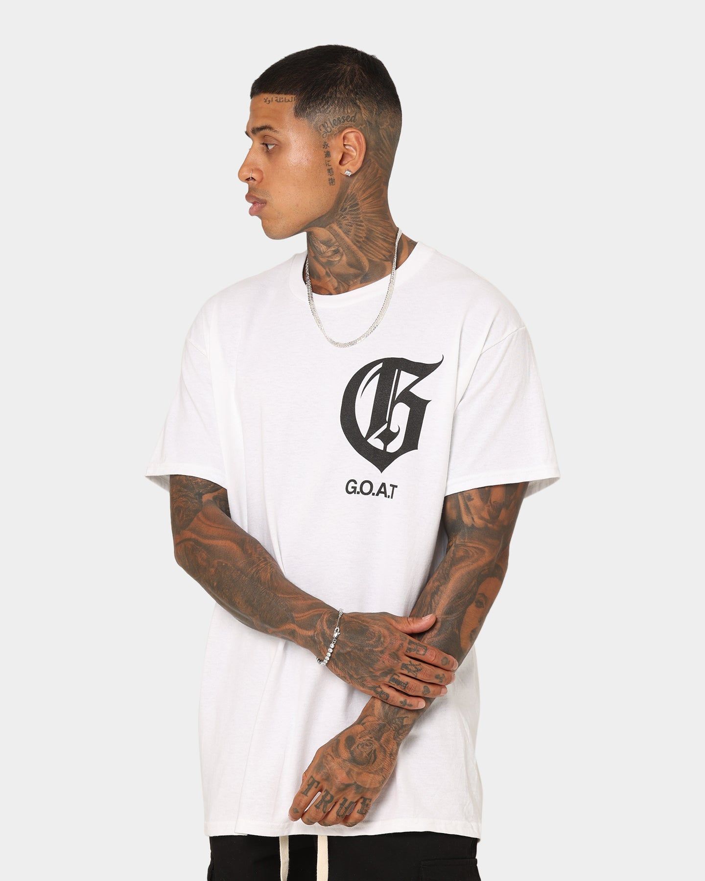 Goat Crew G.O.A.T T-Shirt White sold by Culture Kings product image thumbnail 2
