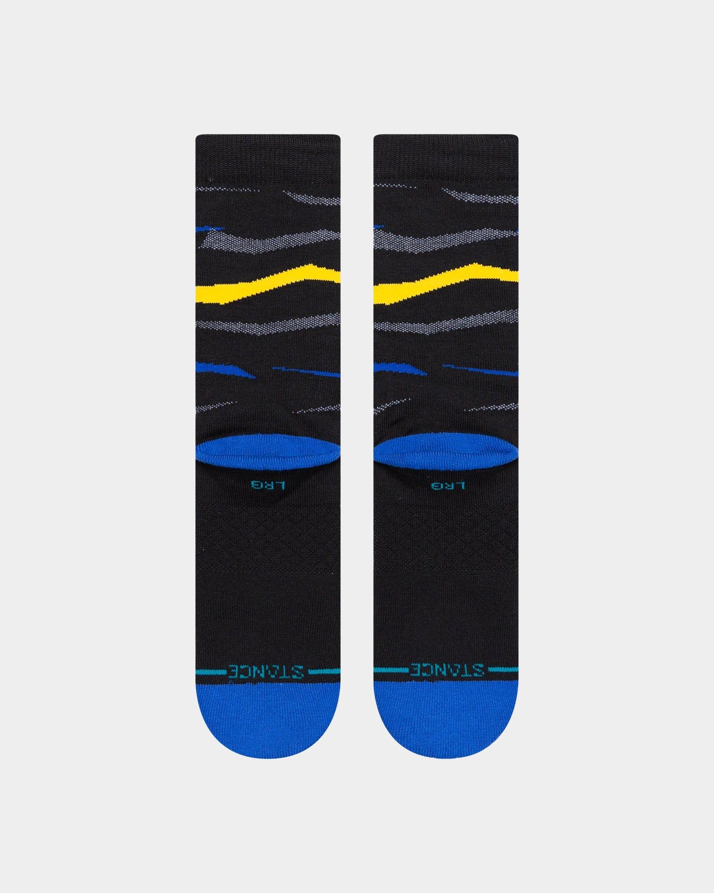 Stance X NBA Steph Curry Faxed Crew Socks Black sold by Culture Kings product image thumbnail 3