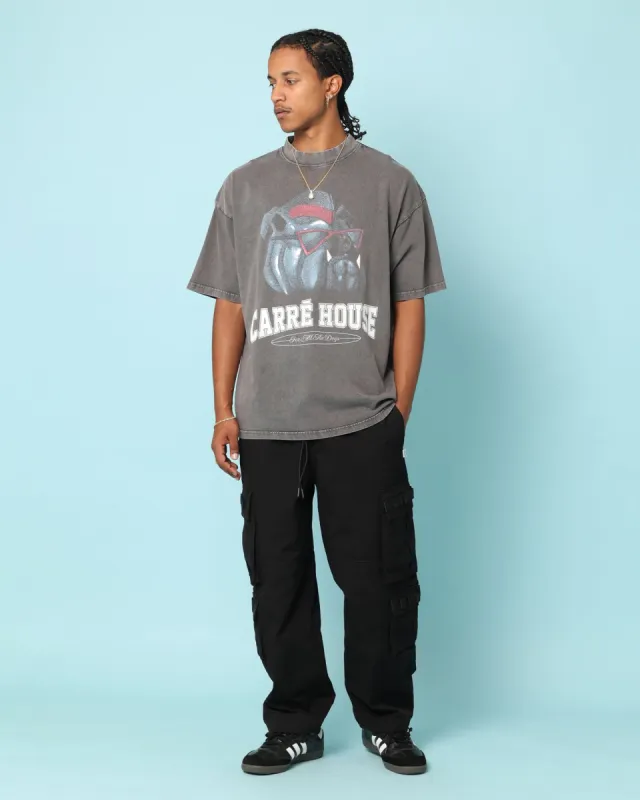 Carré Dog House T-Shirt Washed Charcoal sold by Culture Kings