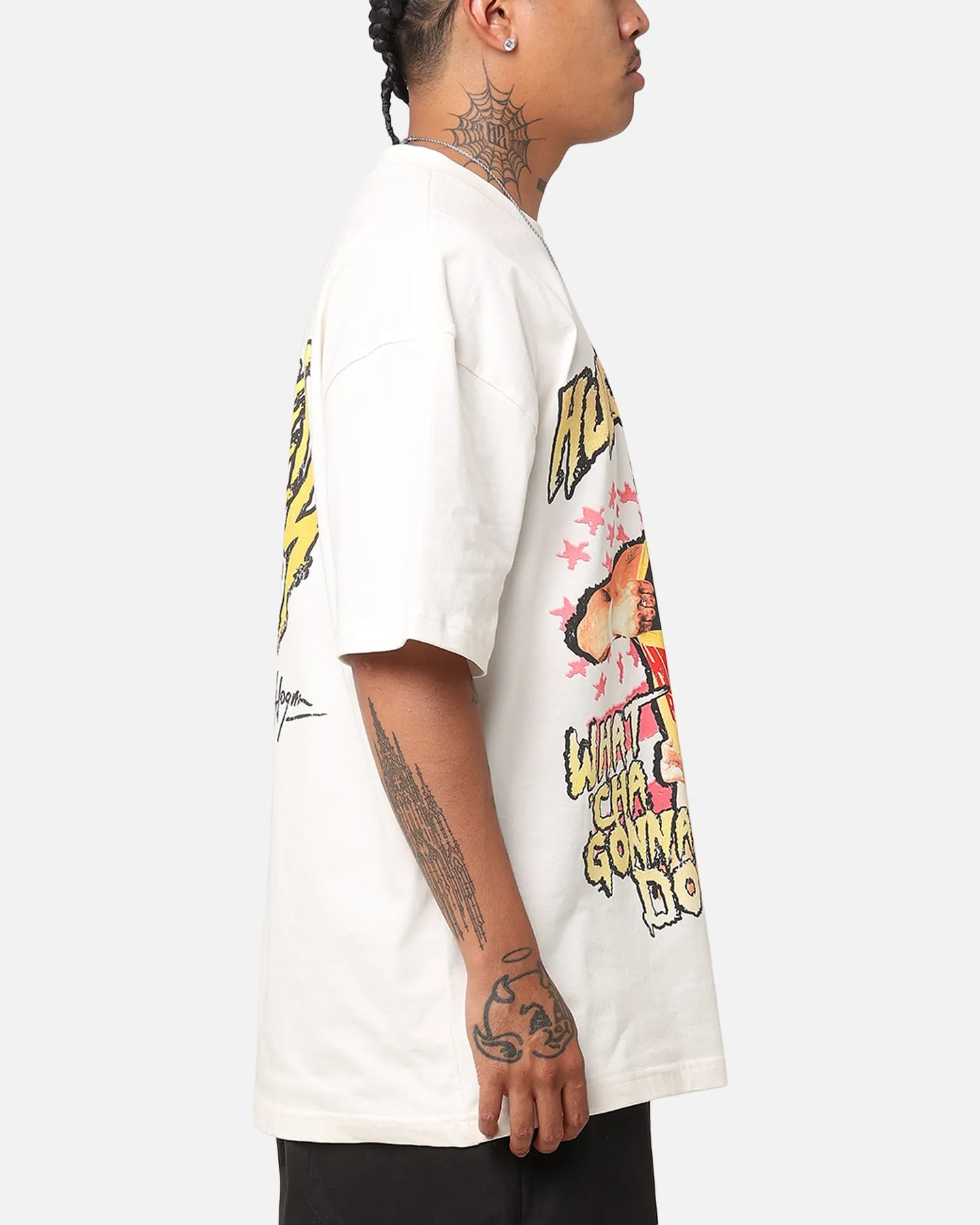 Culture Kings X WWE Hulk Hogan Hulkamania Vintage T-Shirt Off White sold by Culture Kings product image thumbnail 5