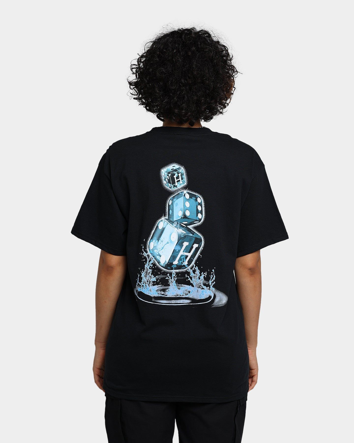 HUF Ice Dice T-Shirt Black sold by Culture Kings product image thumbnail 5