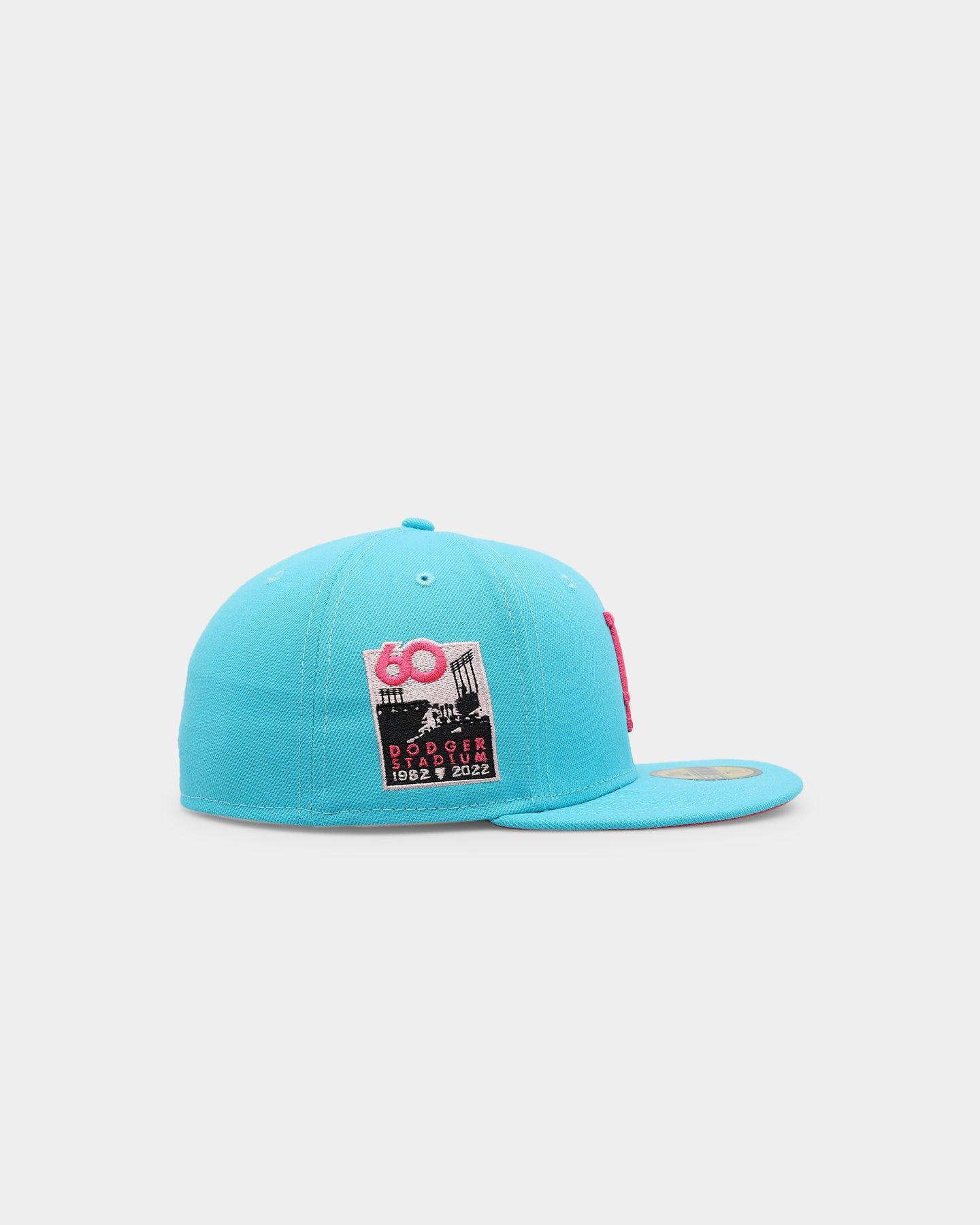 New Era Los Angeles Dodgers 'Neon Vice' 59FIFTY Fitted Neon Blue sold by Culture Kings product image thumbnail 3