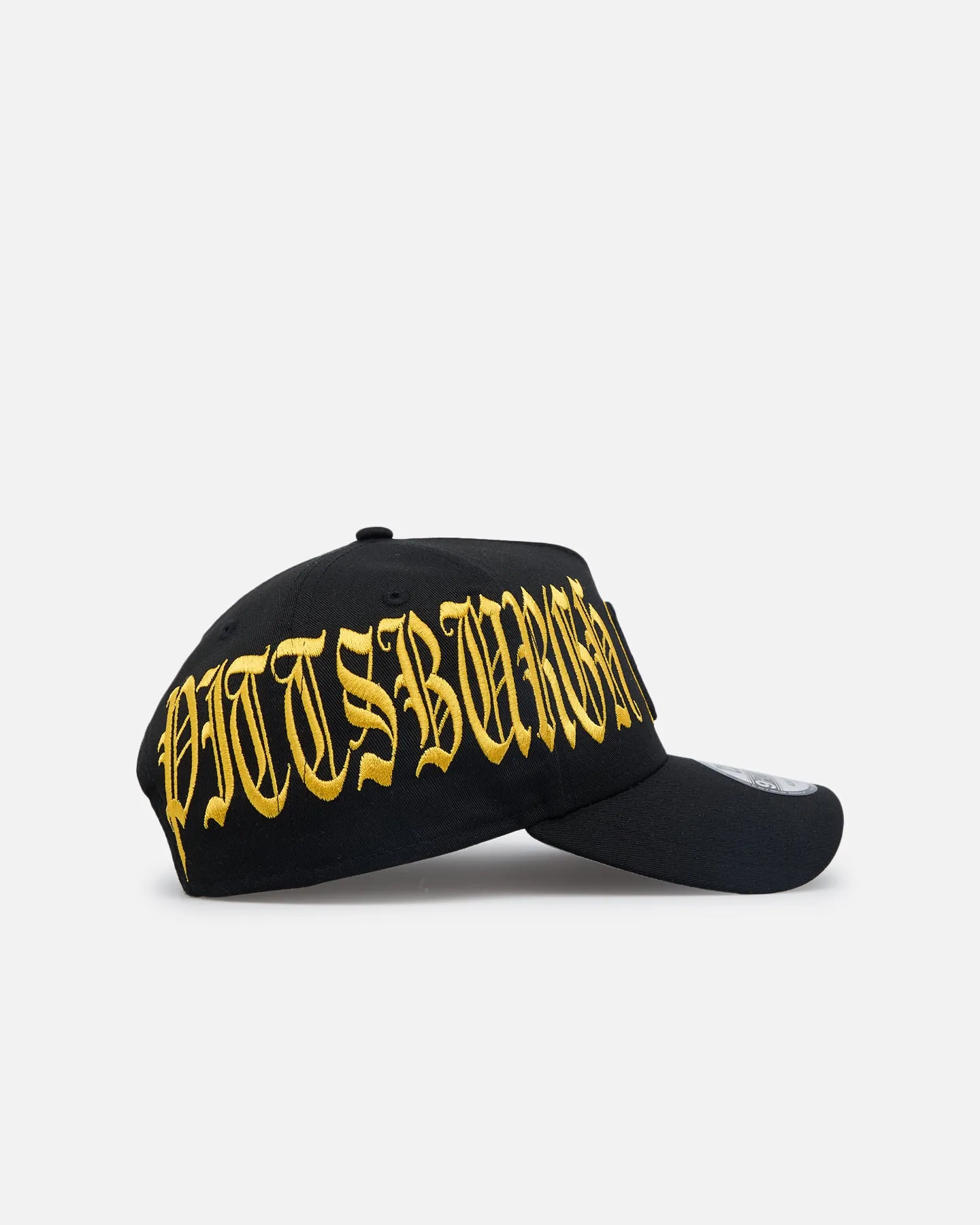 New Era Pittsburgh Pirates 'Goth Script' 9FORTY A-Frame Snapback Black/Gold sold by Culture Kings product image thumbnail 3