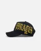 New Era Pittsburgh Pirates 'Goth Script' 9FORTY A-Frame Snapback Black/Gold sold by Culture Kings